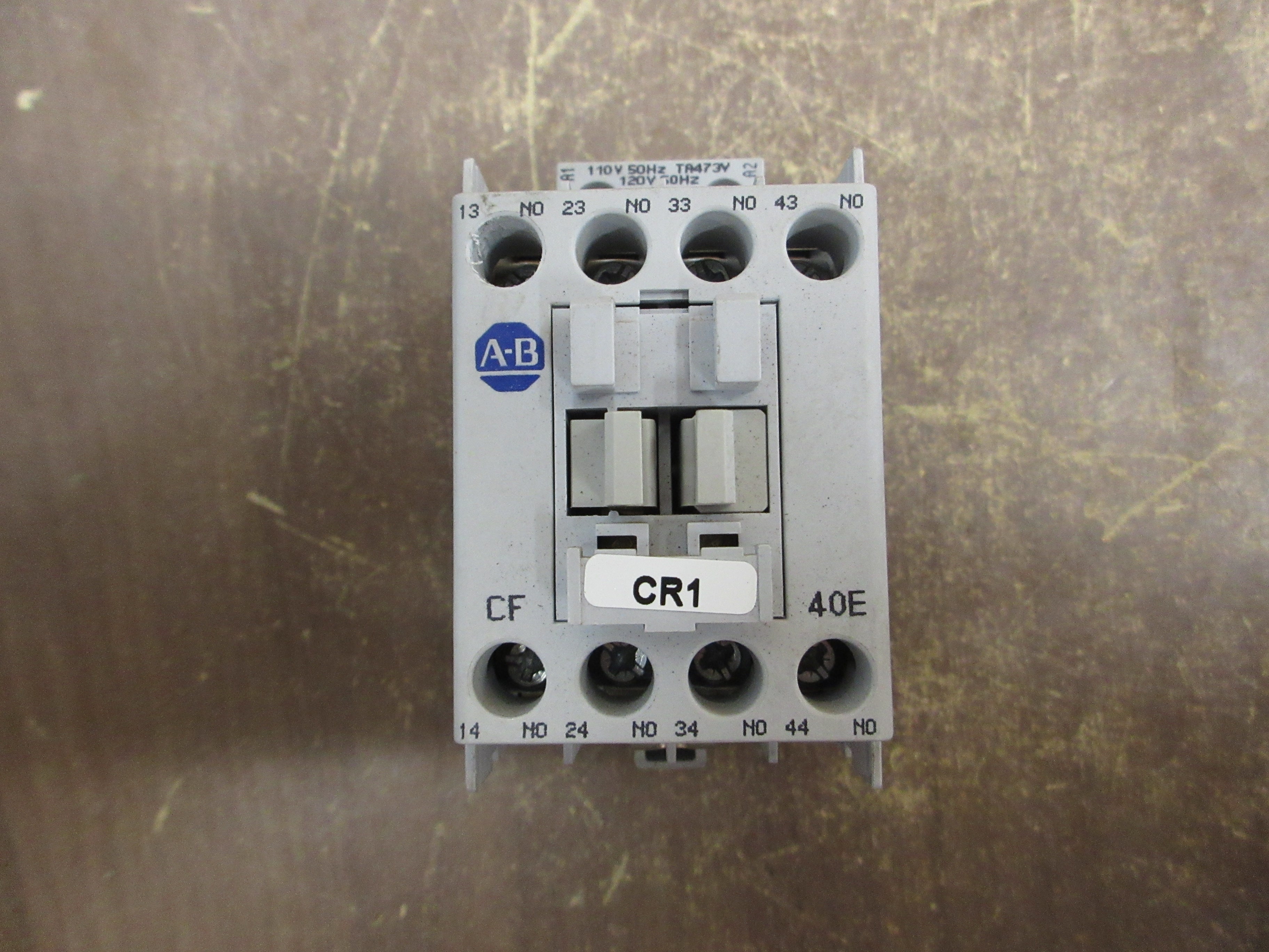 Allen-Bradley Contactor 700-CF400* 120V Coil 25A 600V Used