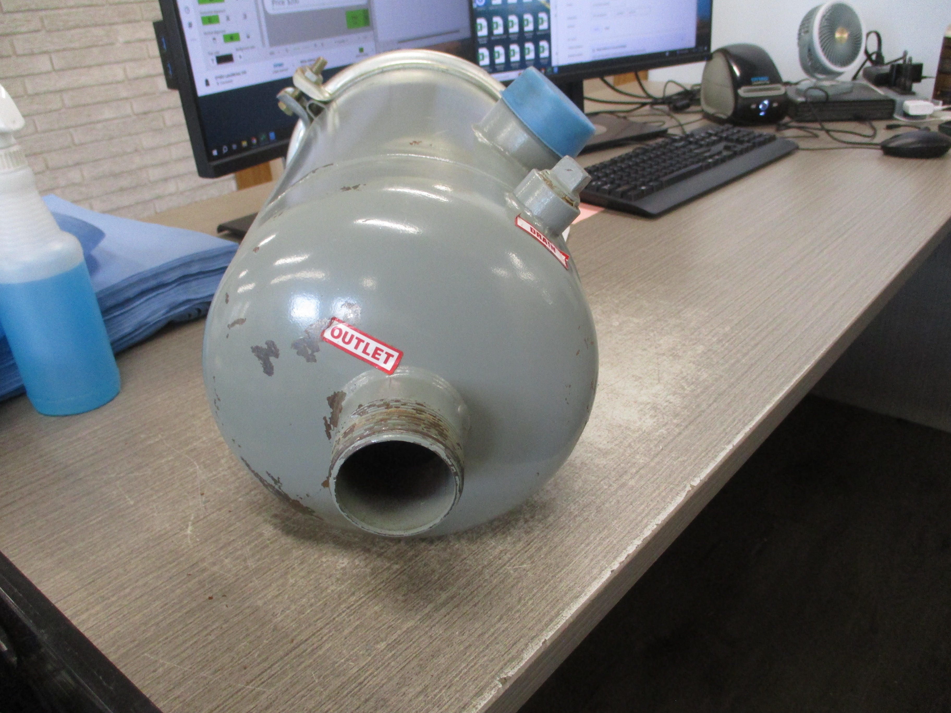 Parker FulFlo Filter FH510 100PSI @ 200°F Used