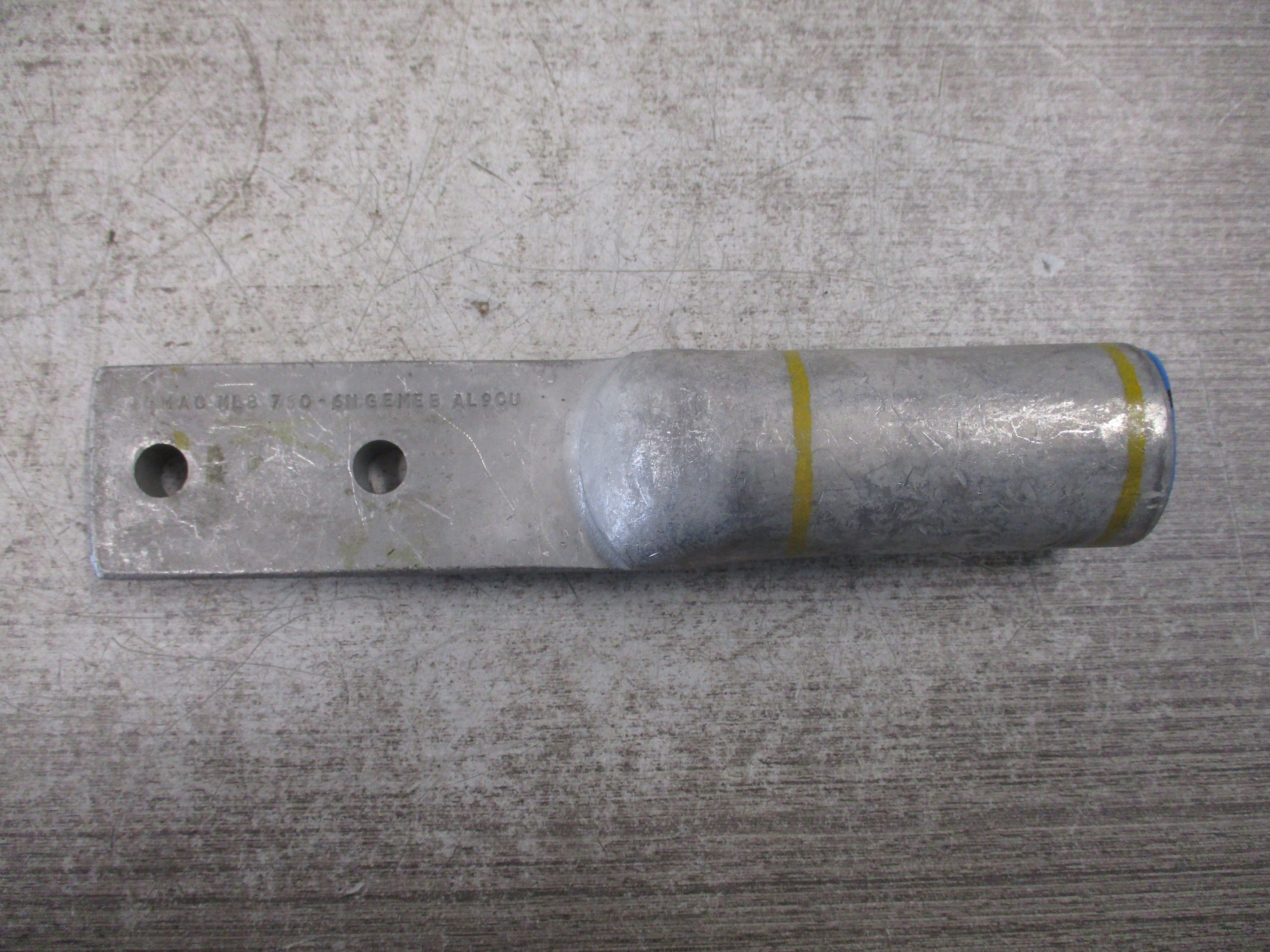 MAC Crimp Lug MLB 750-6N 2-Hole 750mcm *No Box* New Surplus