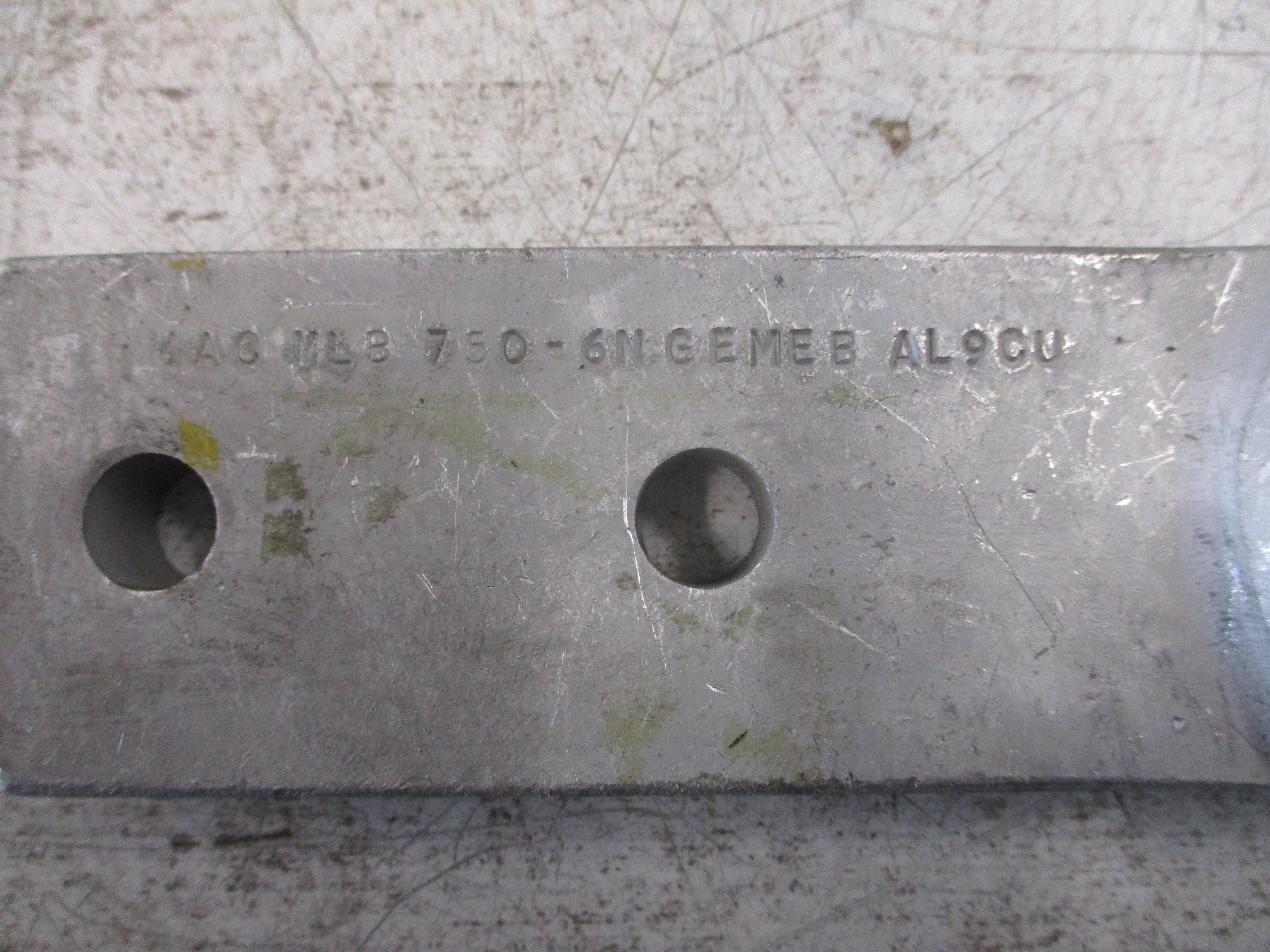 MAC Crimp Lug MLB 750-6N 2-Hole 750mcm *No Box* New Surplus