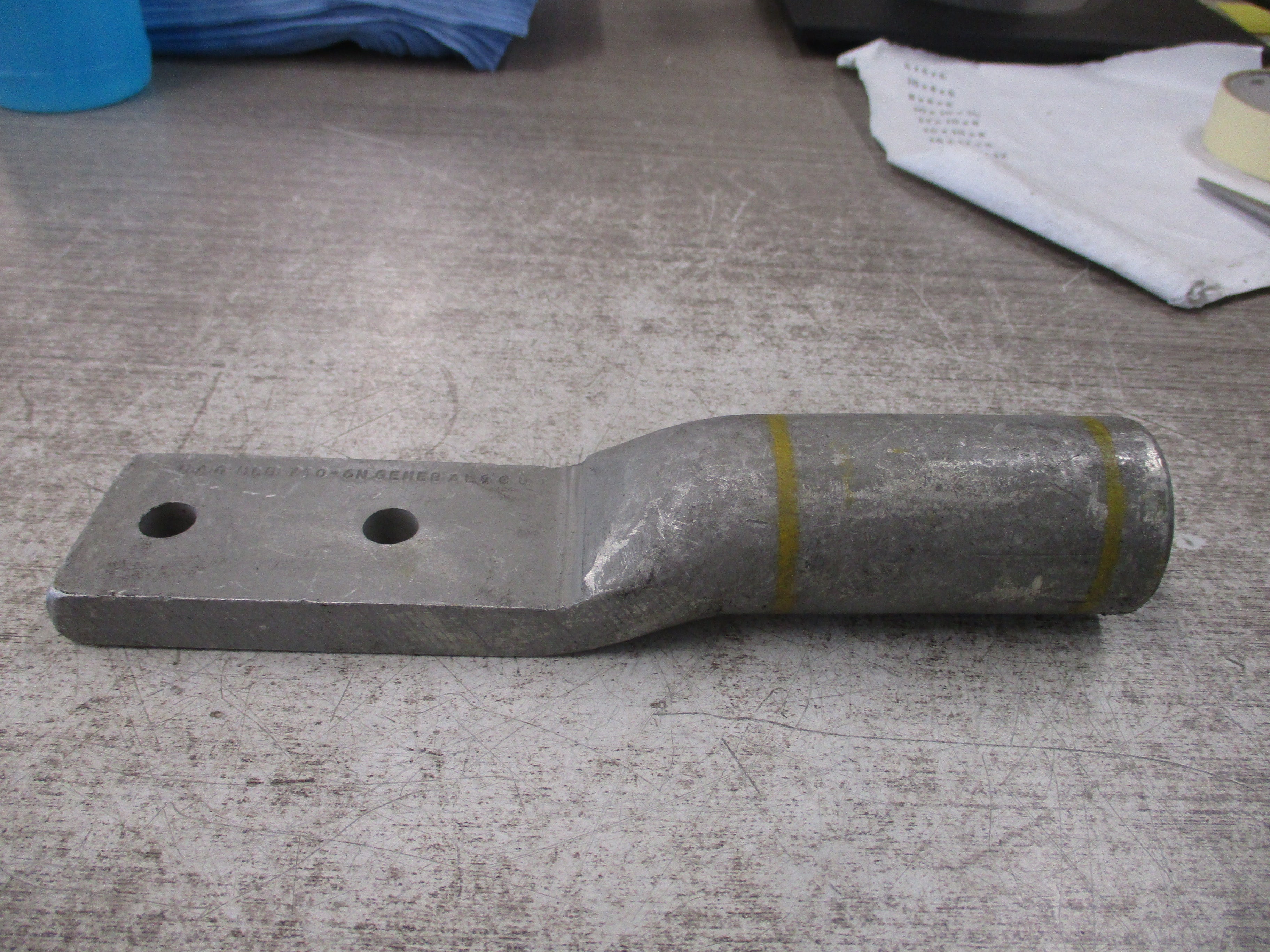 MAC Crimp Lug MLB 750-6N 2-Hole 750mcm *No Box* New Surplus