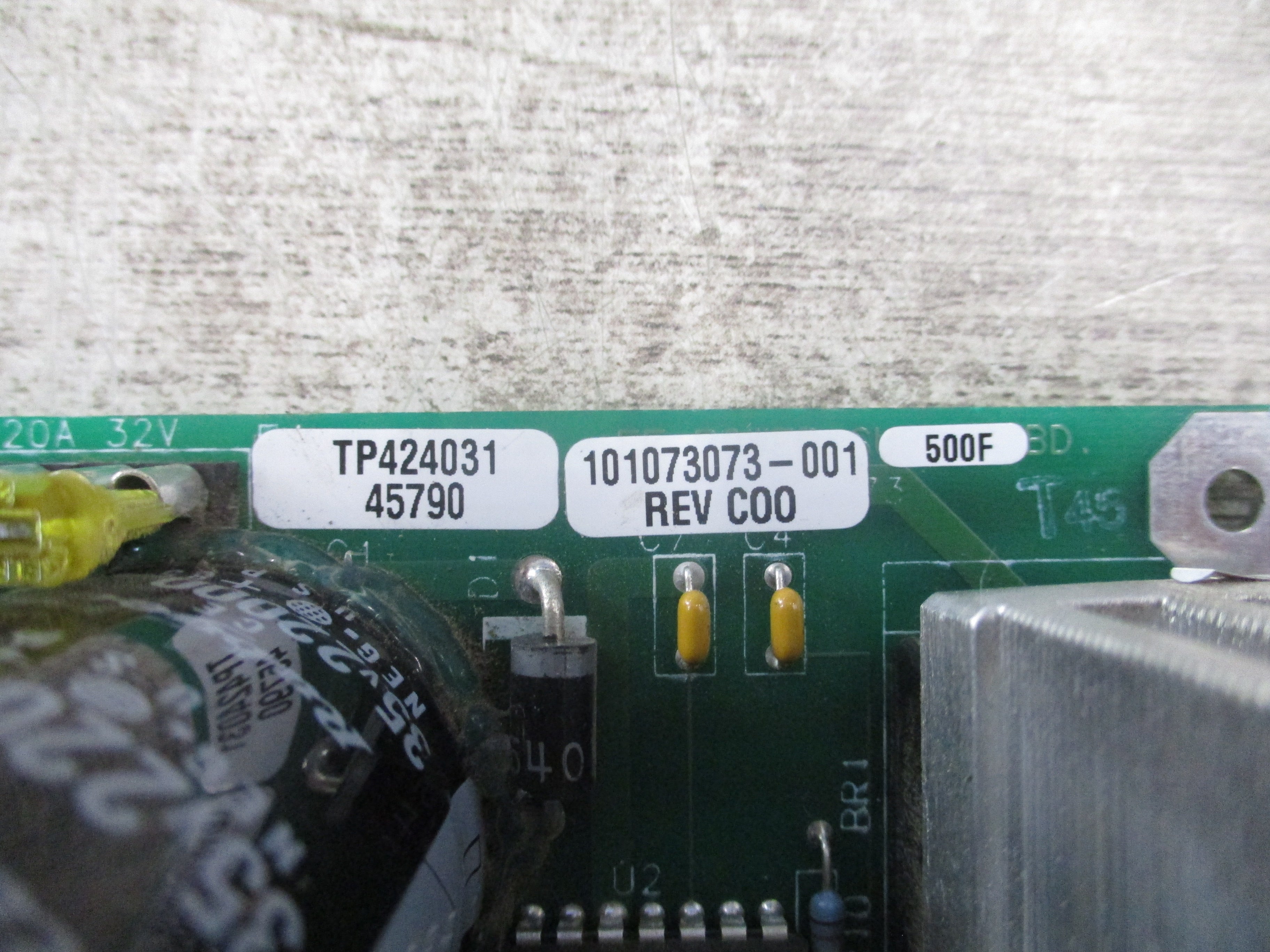 Eaton Power Supply Board 101073073-001 Rev. C00 Used