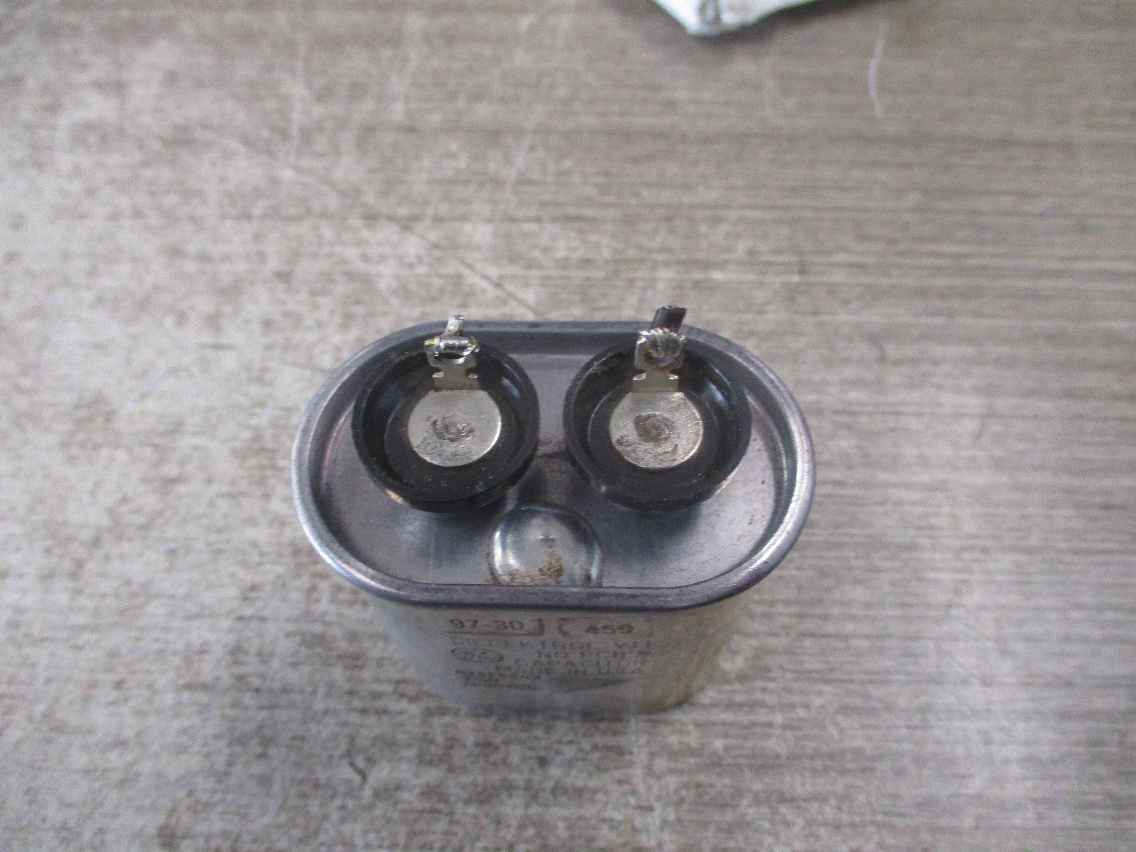 GE Capacitor A28F5602 0.25uf 2000VDC Used