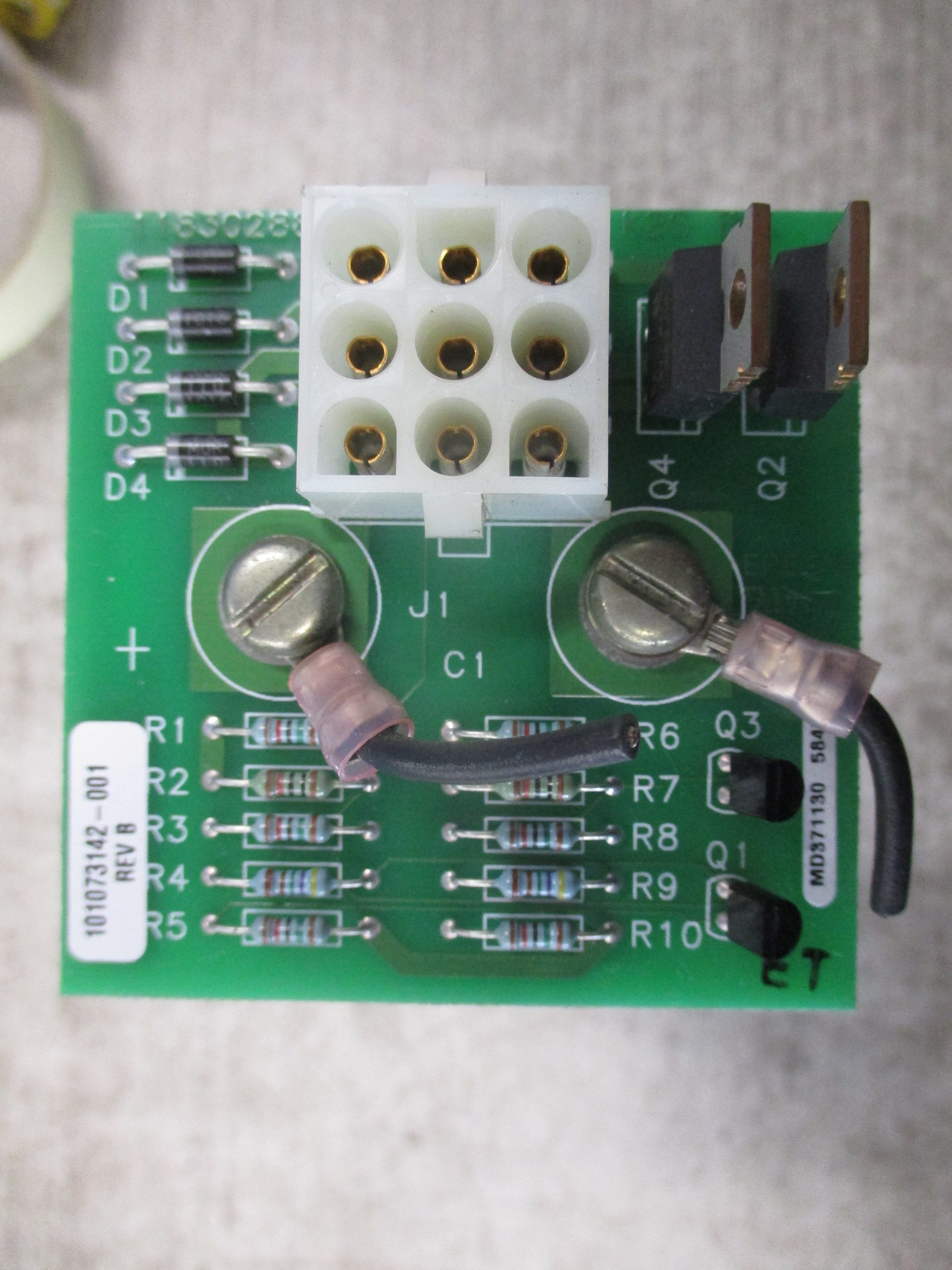 Nippon Chemi-Con Capacitor W/KBS Board 120104103-001 35V 150,000uf