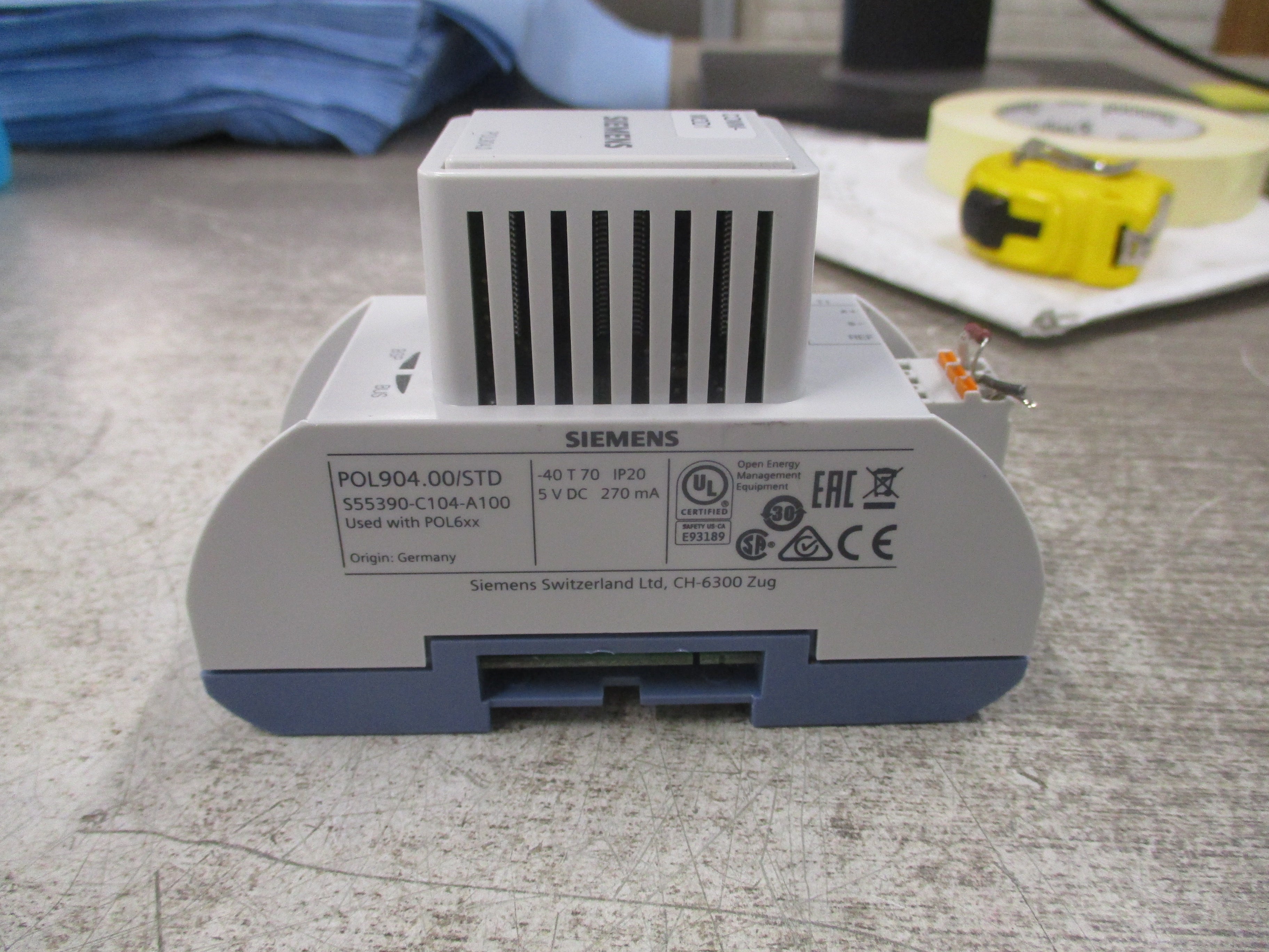 Siemens POL904.00/STD Communication Module S55390-C104-A100 Used