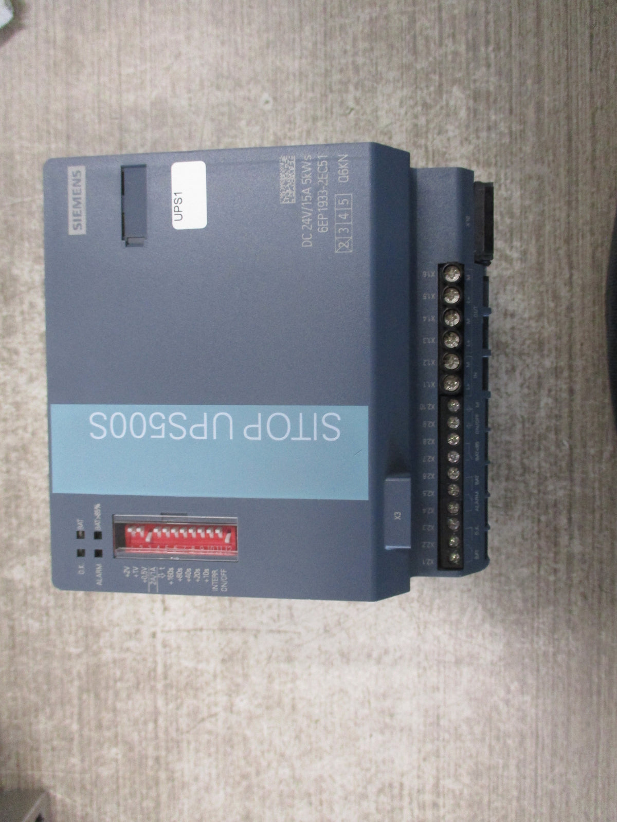 Siemens SITOP UPS500S Power Supply 6EP1933-2EC51 Input: DC 24V 17.5A
