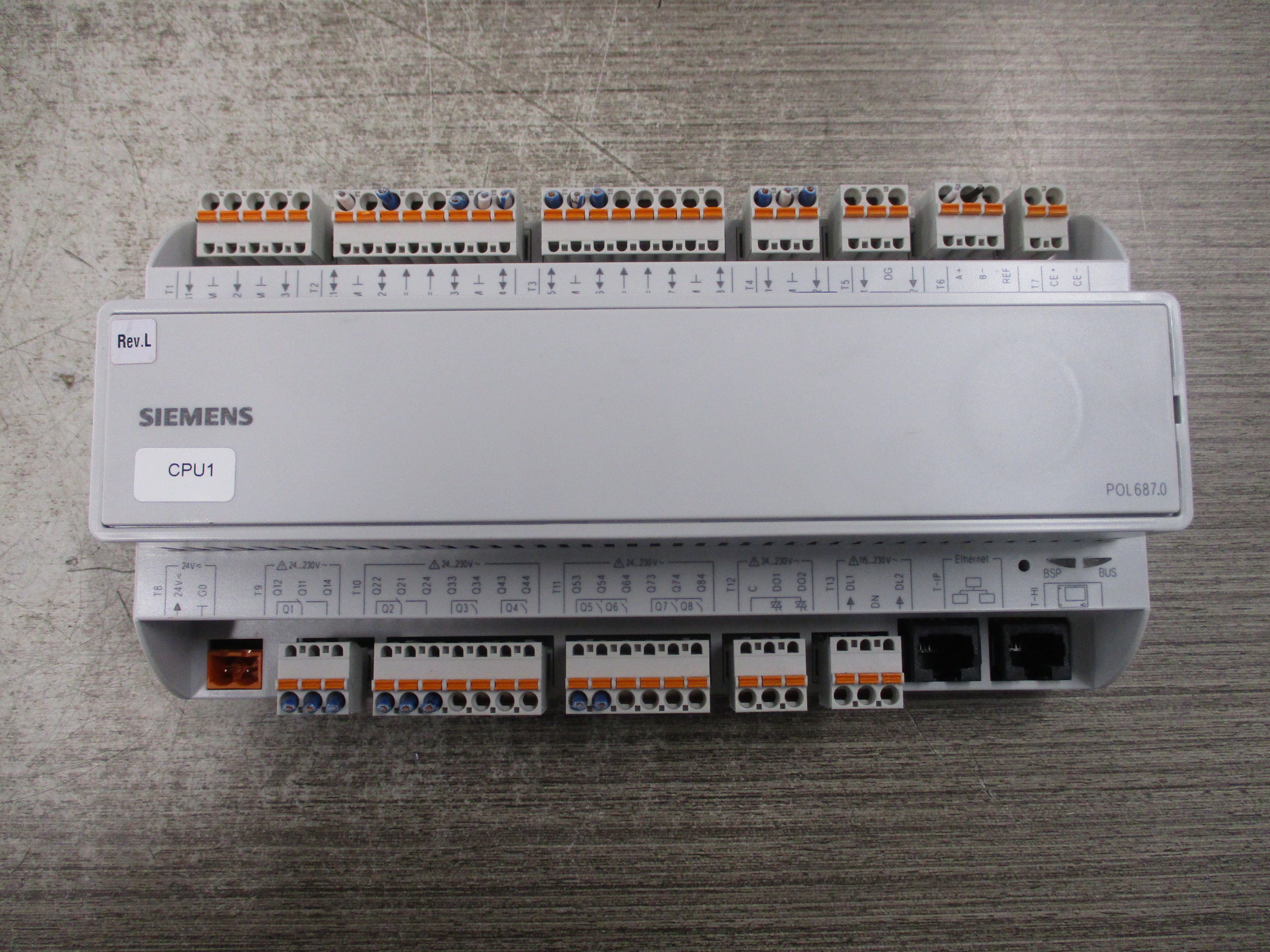 Siemens Climatix Programmable Controller POL687.00/STD S55396-C870-A100