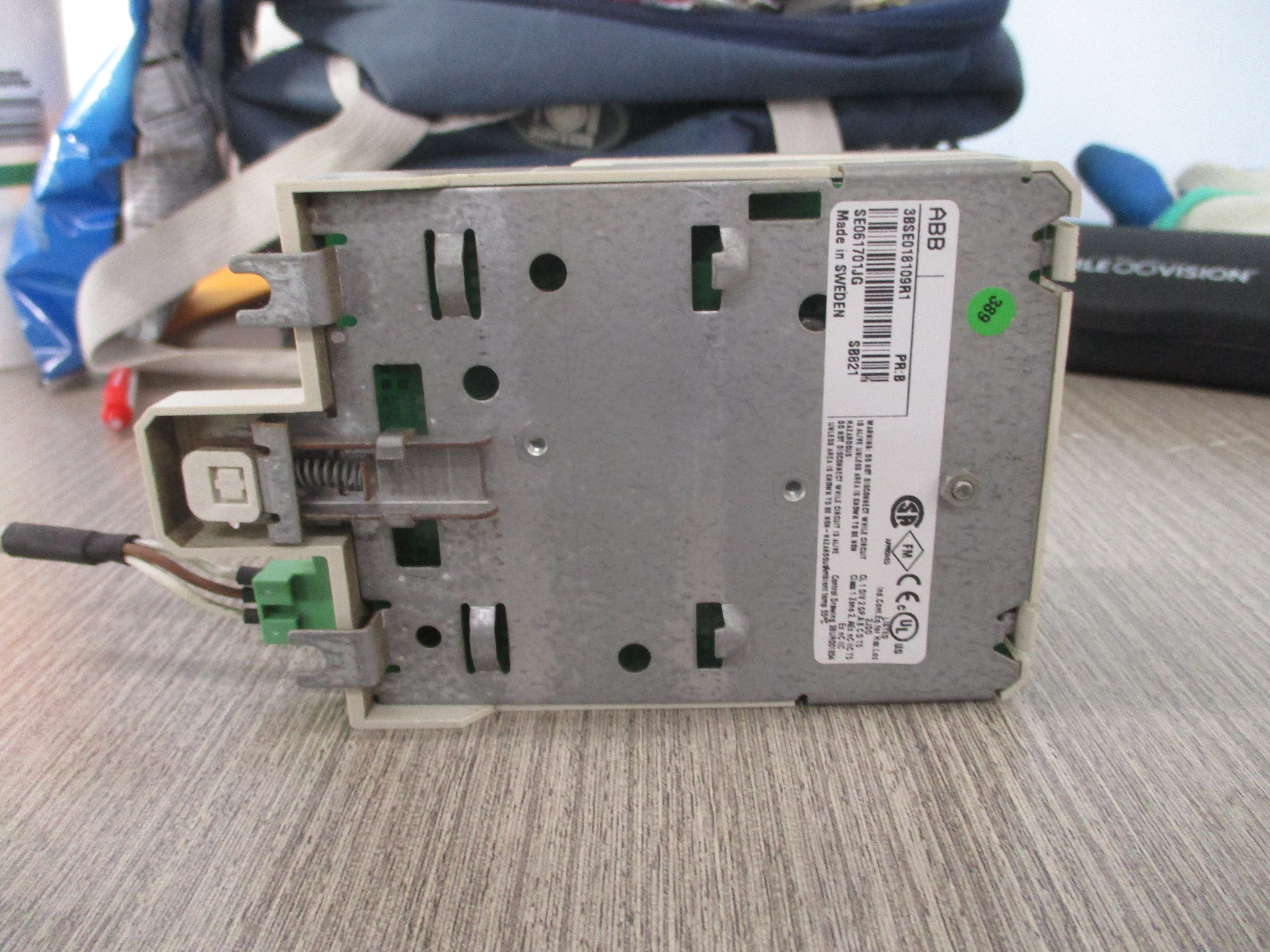 ABB SB821 Battery Unit 3BSE018109R1 PR: B Used