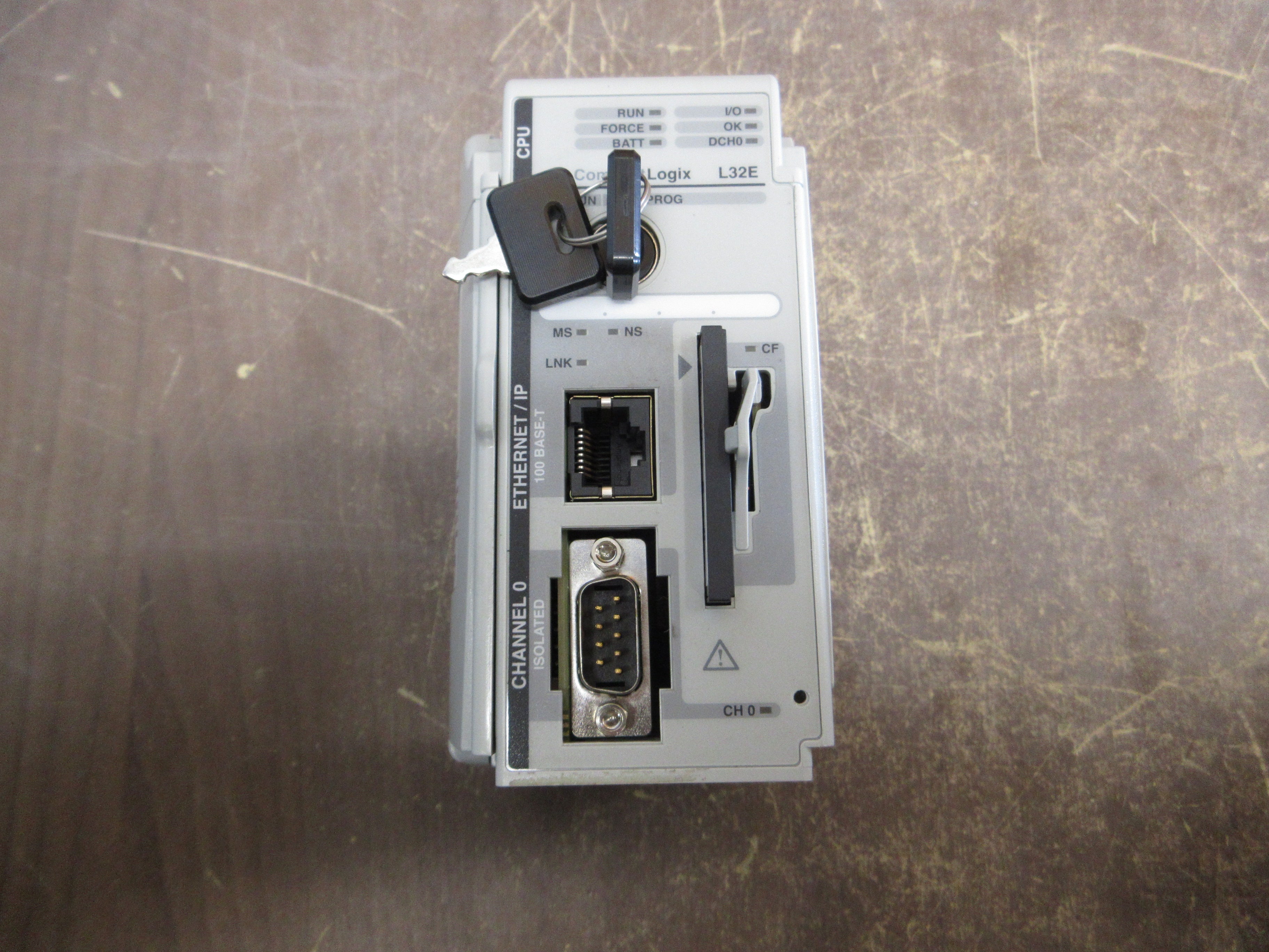 Allen-Bradley CompactLogix 750KB Enet Controller 1769-L32E Ser. B F/W: 1.17 Used