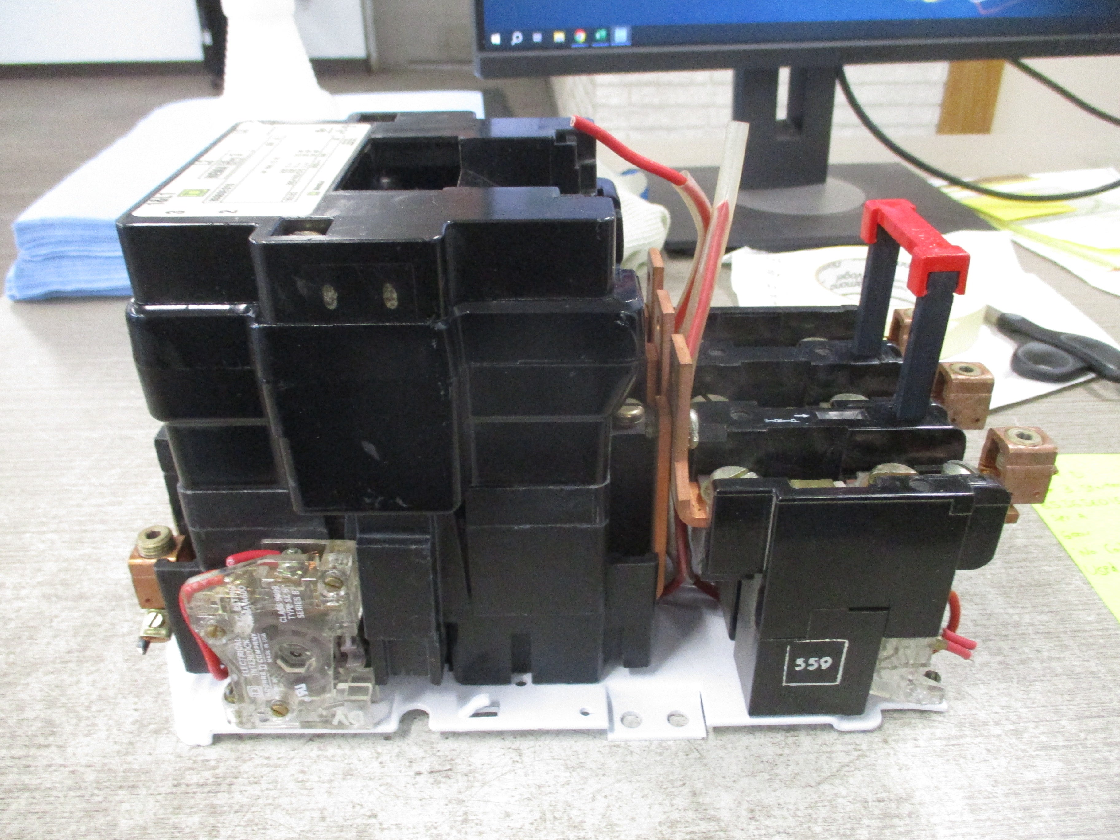 Square D Size 3 Starter 8536SEO1S Ser. A 600V *No Coil* Used