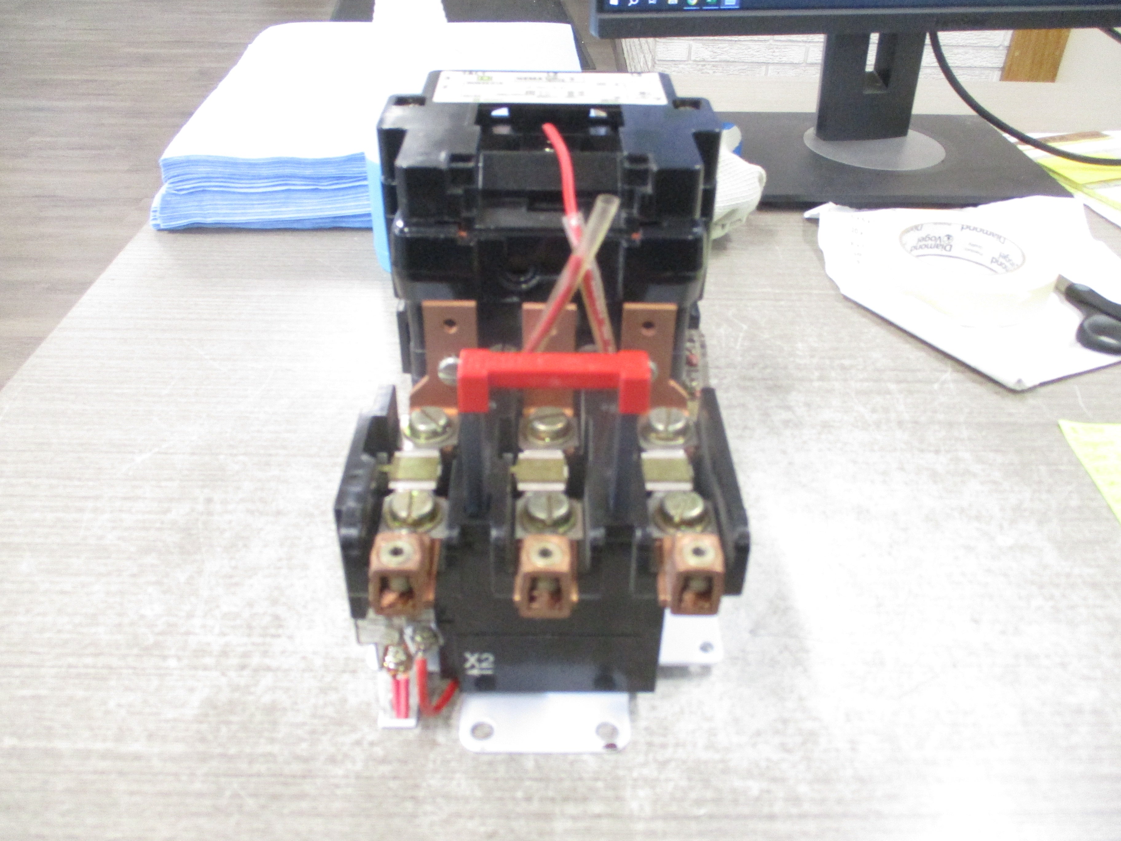 Square D Size 3 Starter 8536SEO1S Ser. A 600V *No Coil* Used