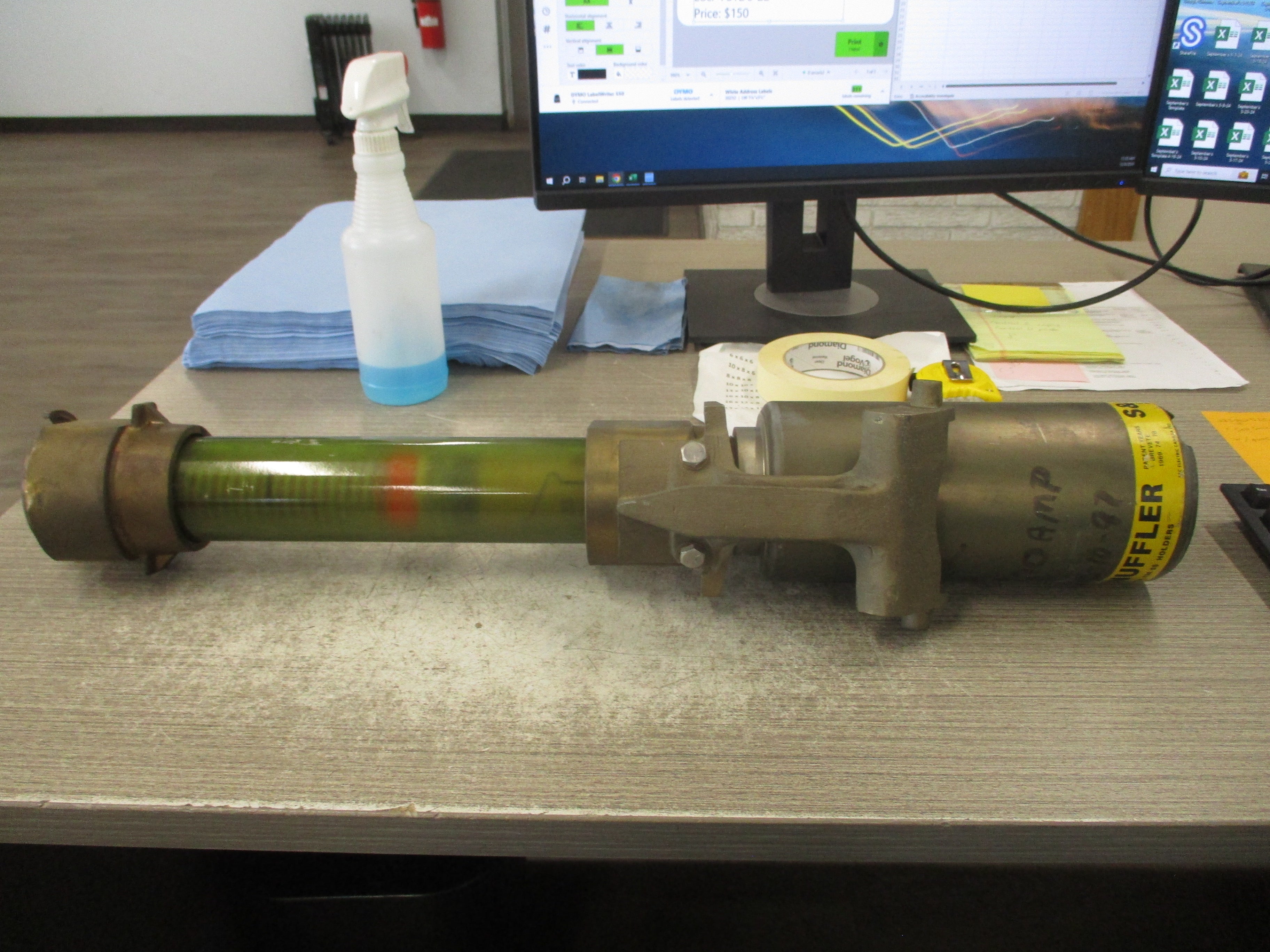 S&C SM-55 Medium Voltage Range Fuse 86641R2 400E Max 7.2-8.25kV W/400E Refill