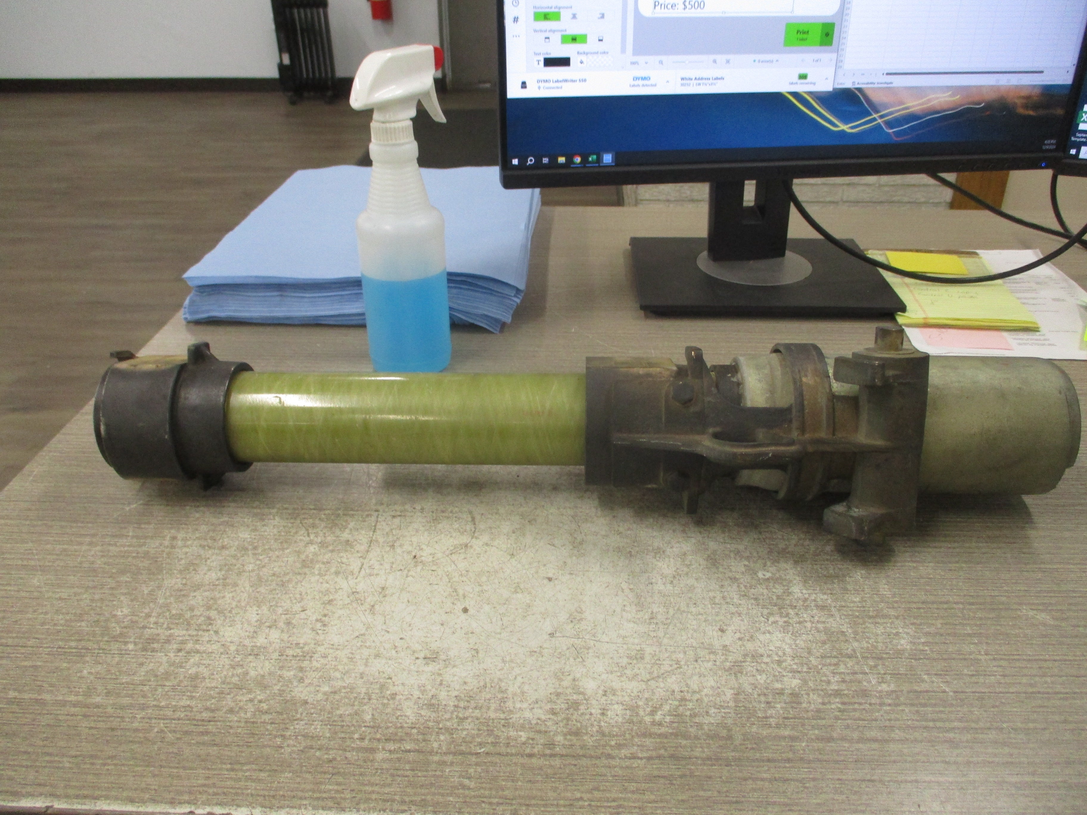 S&C SM-5C Fuse Holder 86691 400E Max 7.2KV 300E Refill Used