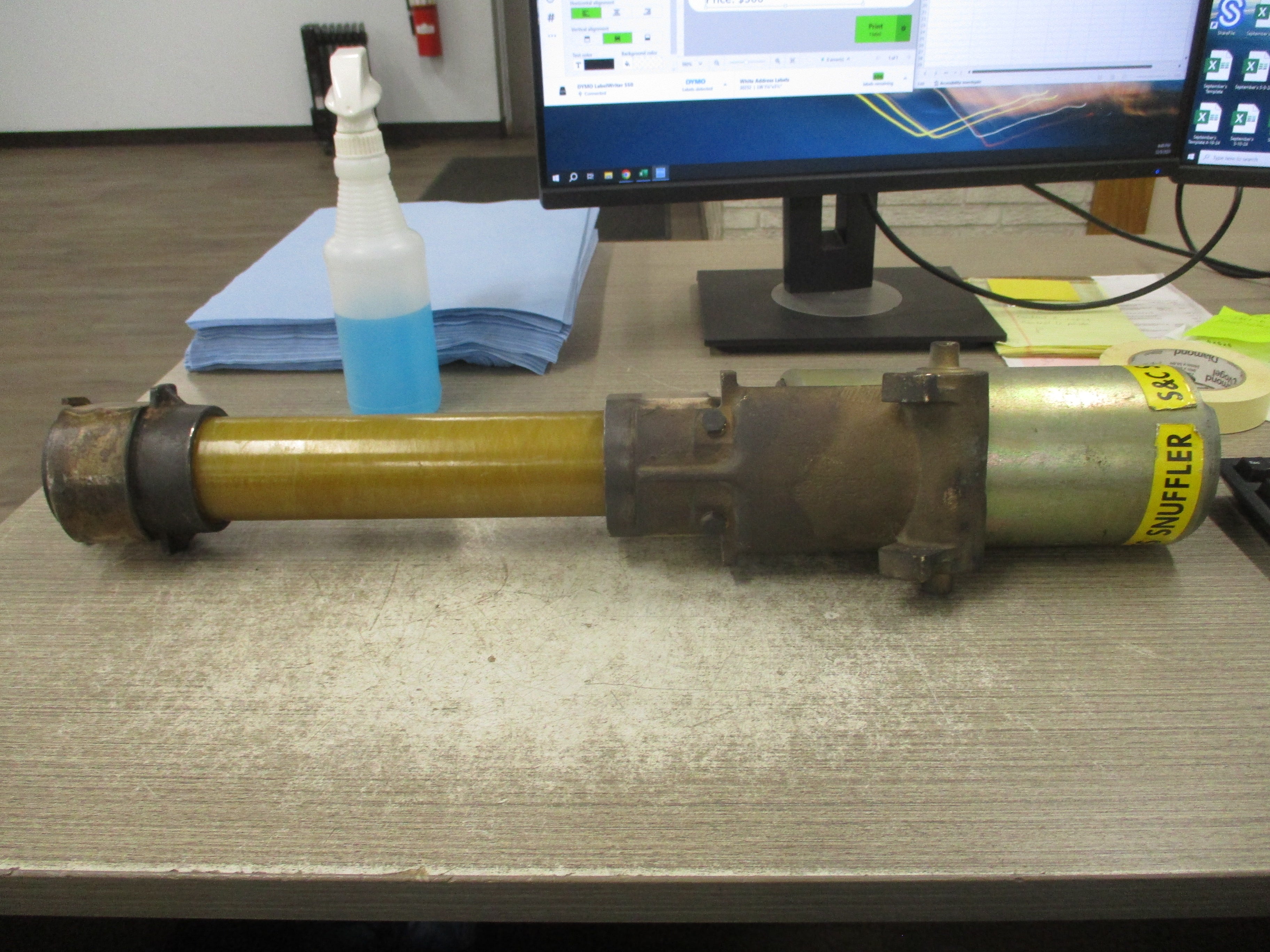 S&C Type SM-5S Fuse Holder 86641R1 7.2KV 400E Max 300E Refill Used