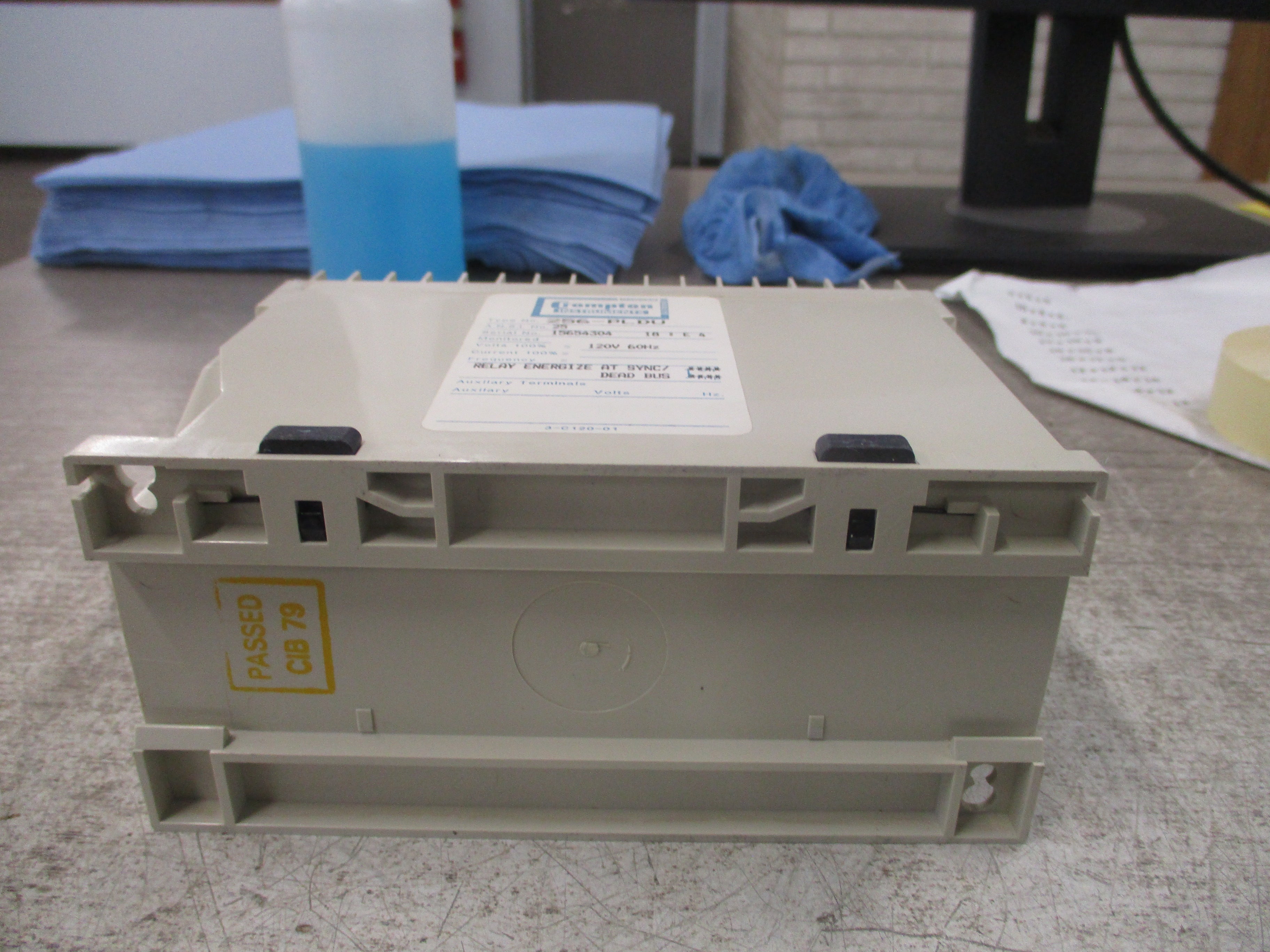 Crompton Protector Relay 256-PLDU-PQBX-C6 120V 60Hz Used