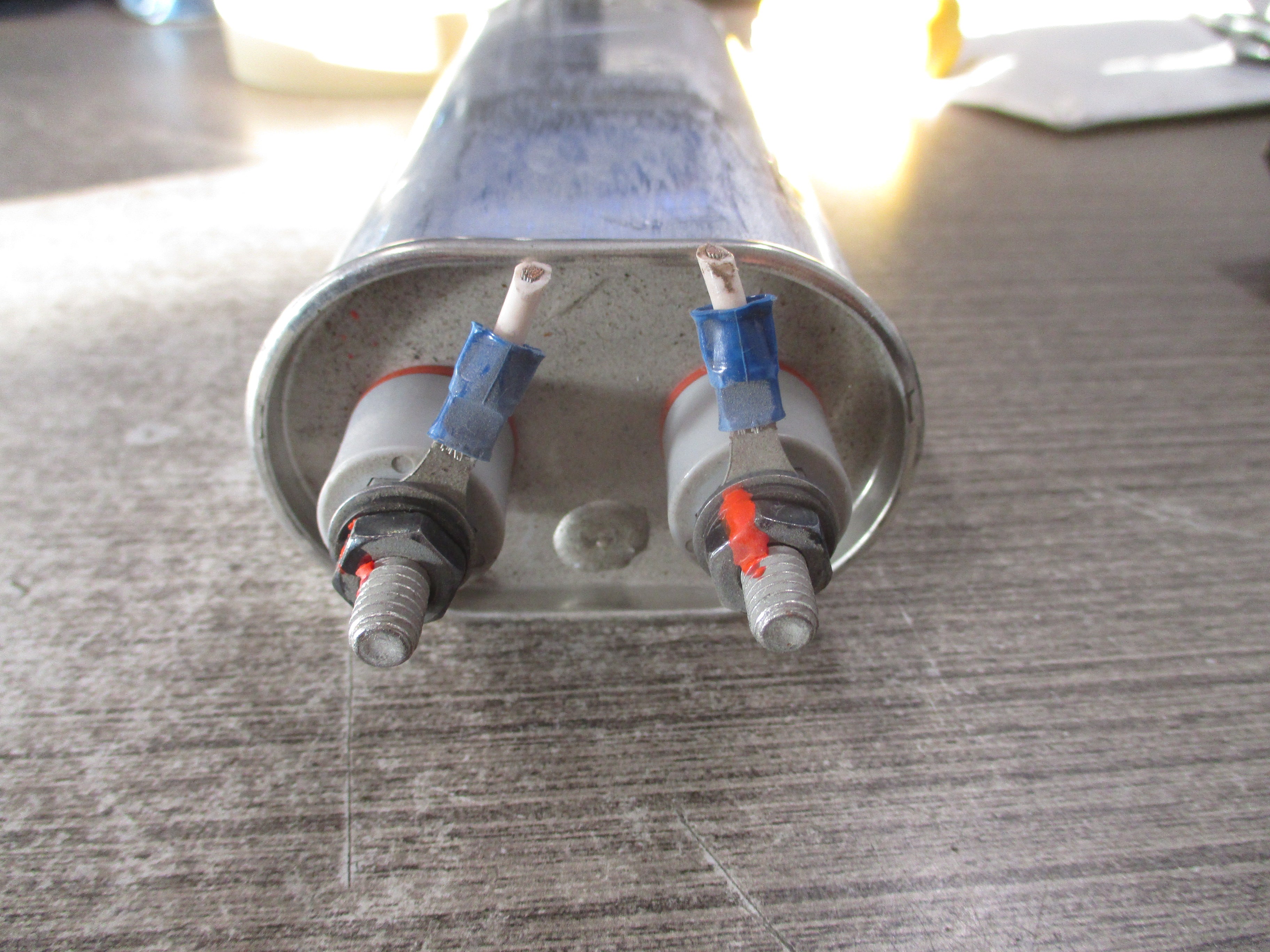 Ronken Capacitor 86C81136K50 13MF 1000V Used