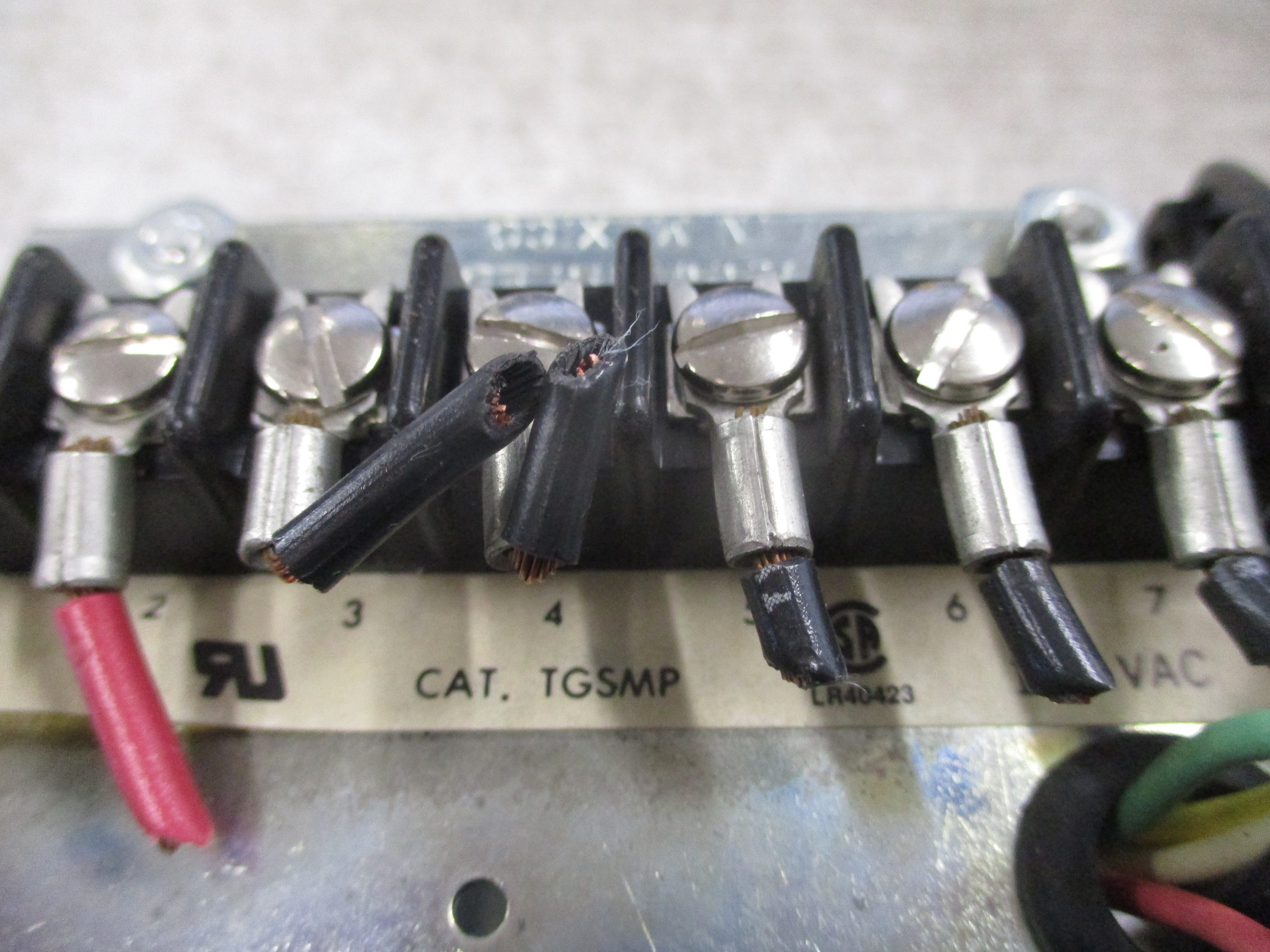 GE Ground Break System Monitor Panel TGSMP 120V Used