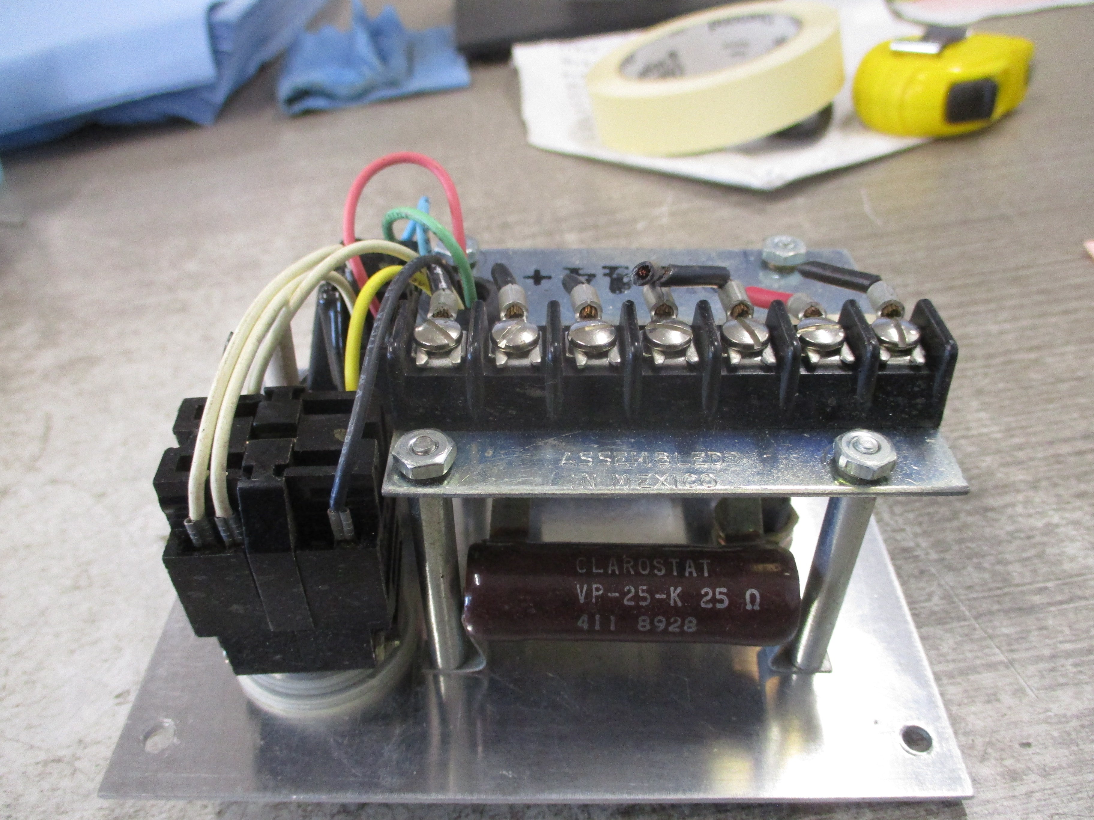 GE Ground Break System Monitor Panel TGSMP 120V Used