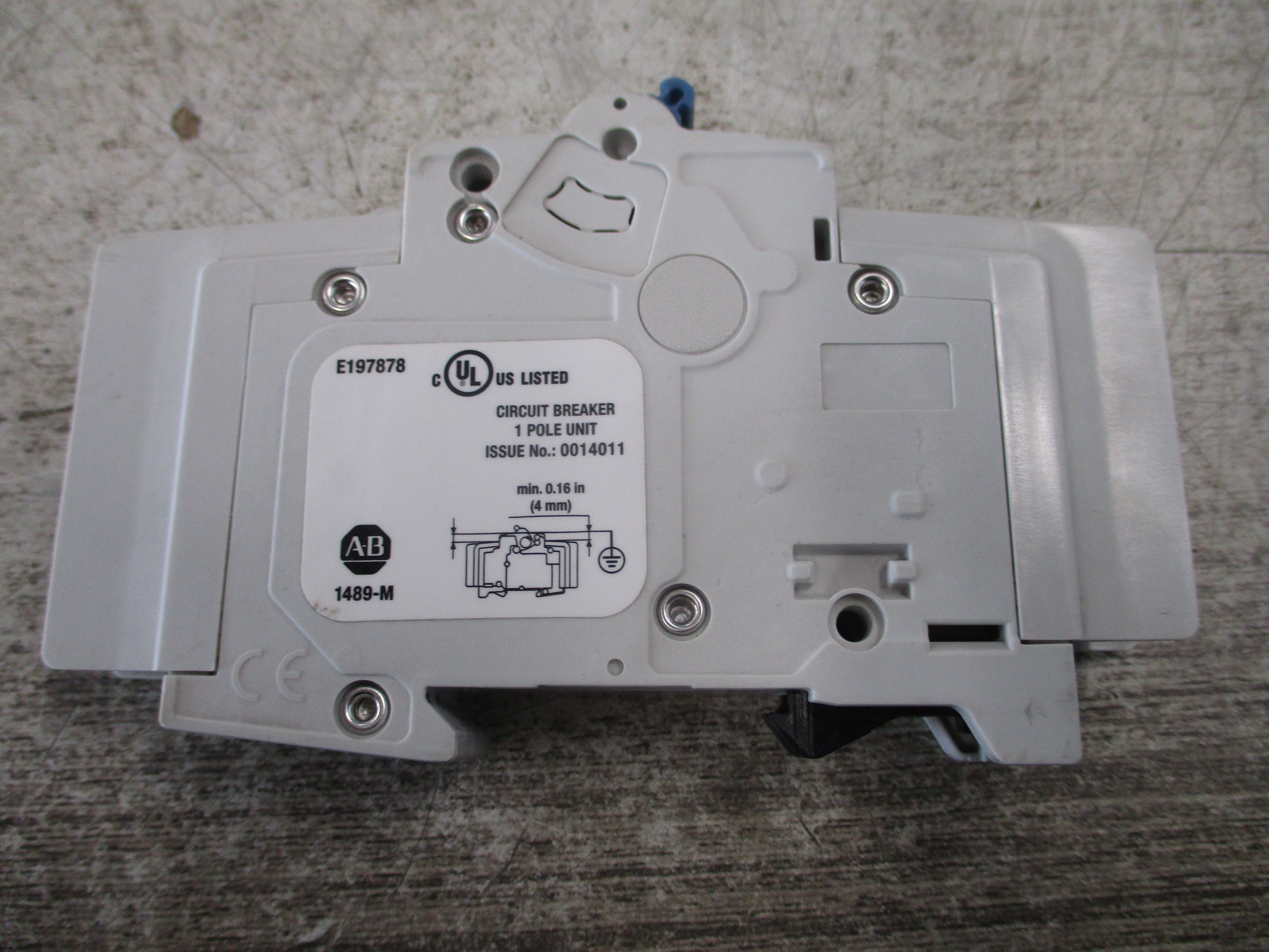 Allen-Bradley Circuit Breaker 1489-M C10A 10A 277V 1P Used