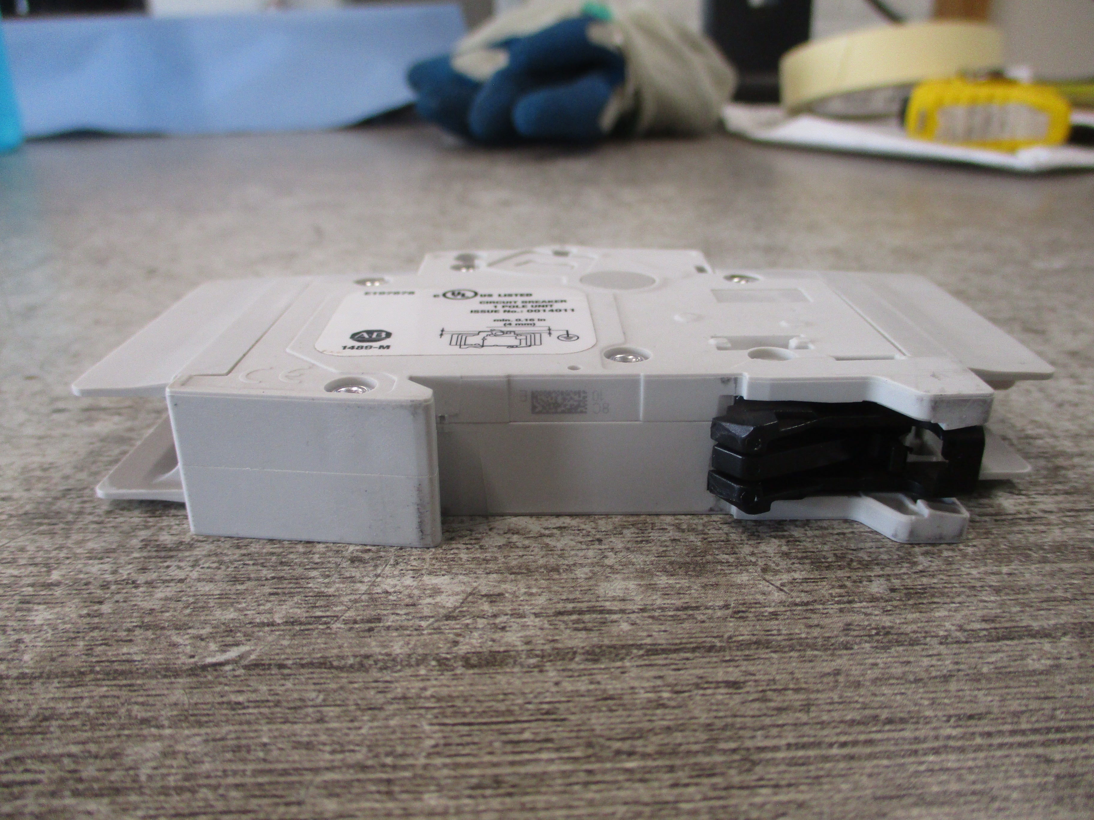 Allen-Bradley Circuit Breaker 1489-M C10A 10A 277V 1P Used