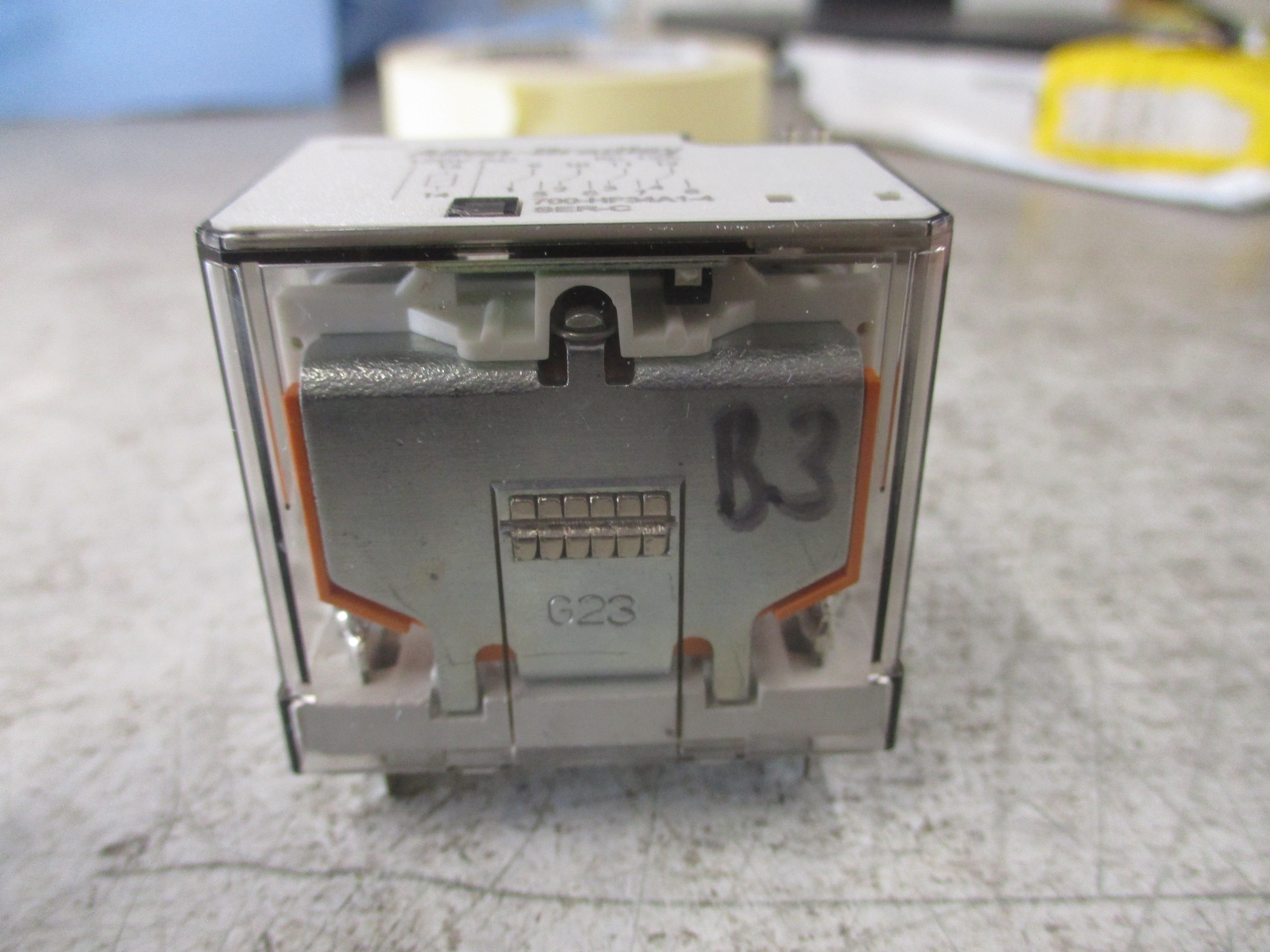 Allen-Bradley Relay 700-HF34A1-4 Ser. C 120V Coil Used