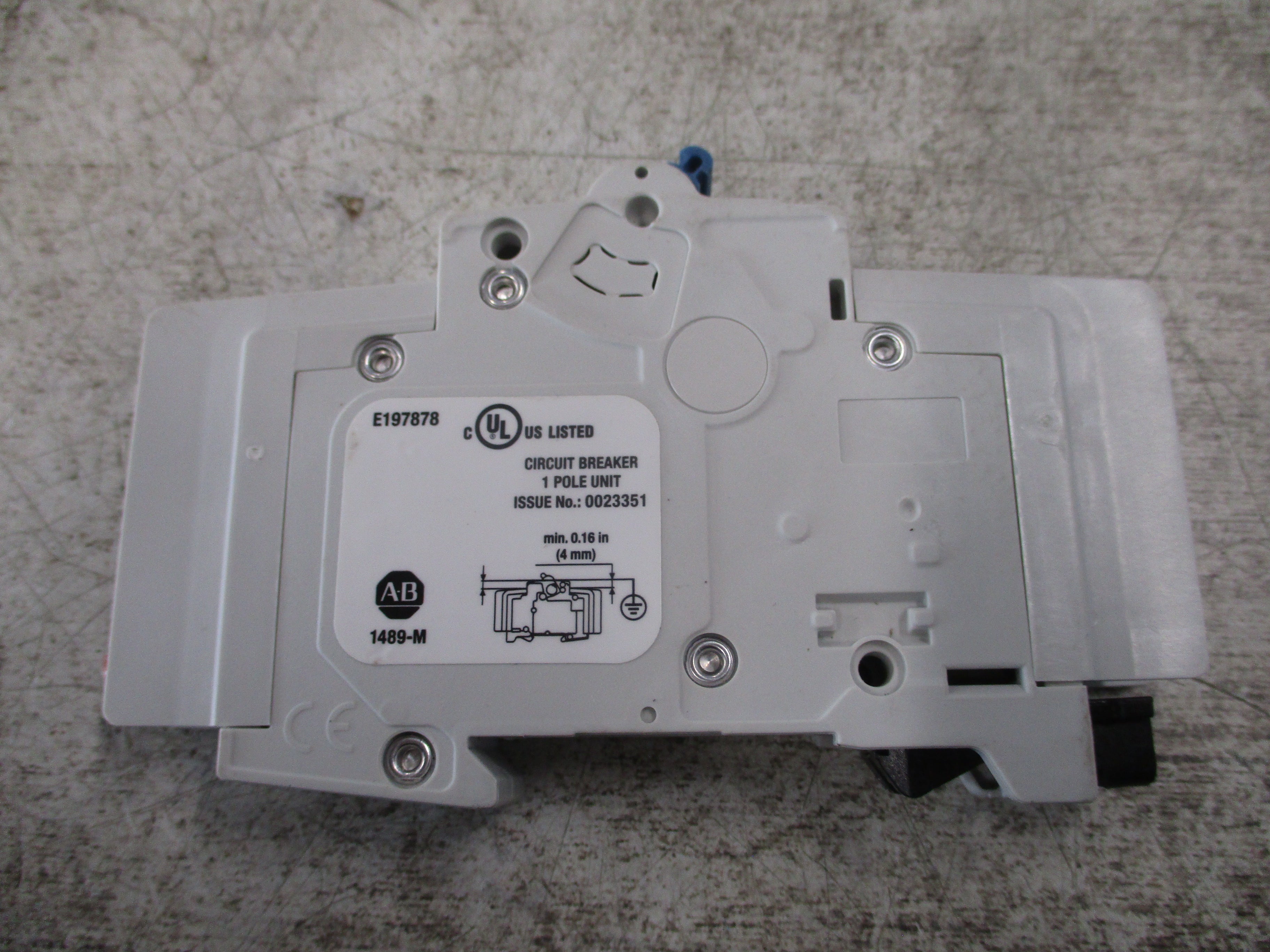 Allen-Bradley Circuit Breaker 1489-M C5A 277V 1P Used