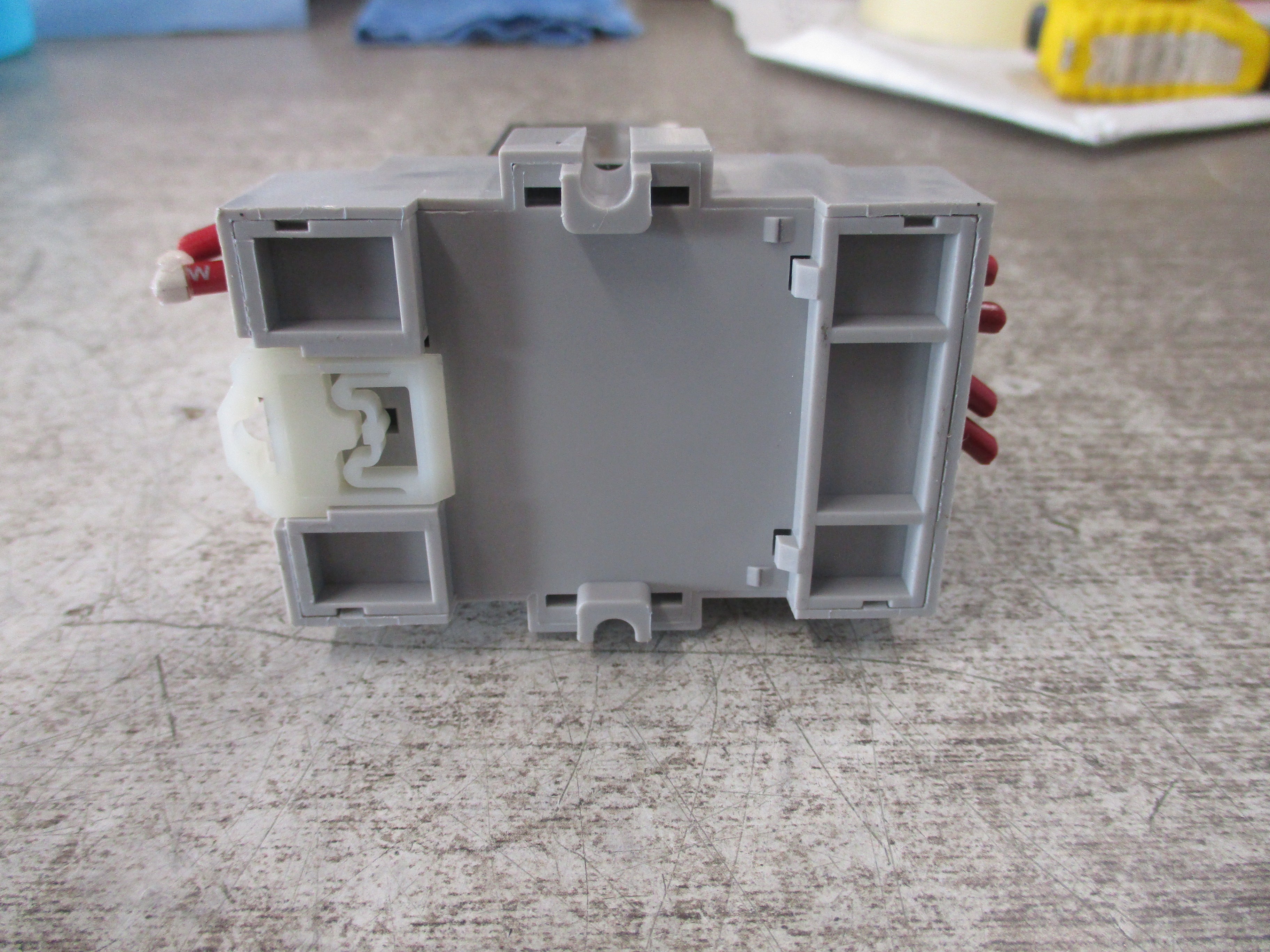 Allen-Bradley Relay 700-HF34A1-4 Ser. C 120V Coil W/Base Used