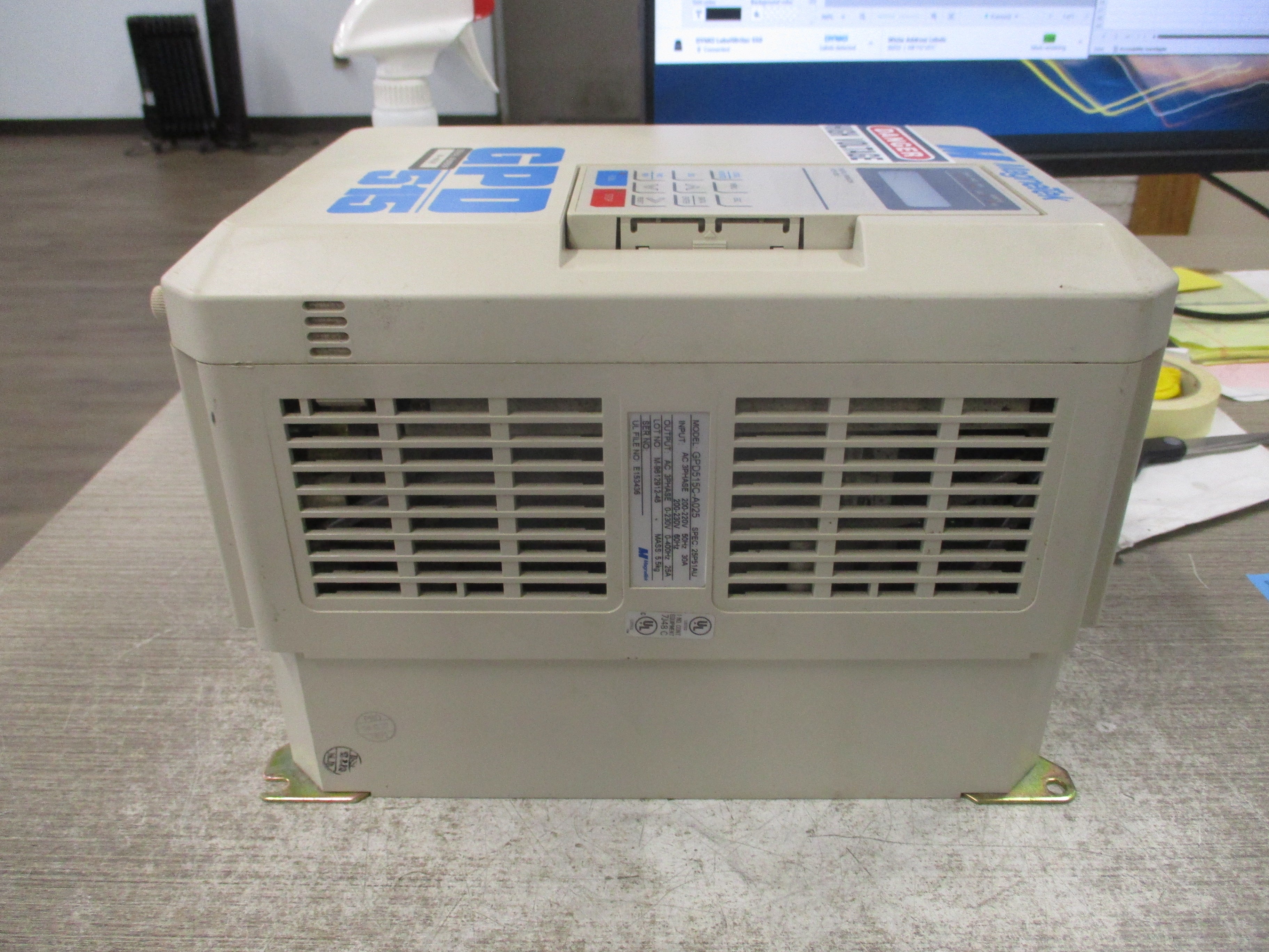 Magnetek GPD 515 AC Drive GPD515C-A025 7.5HP 3Ph