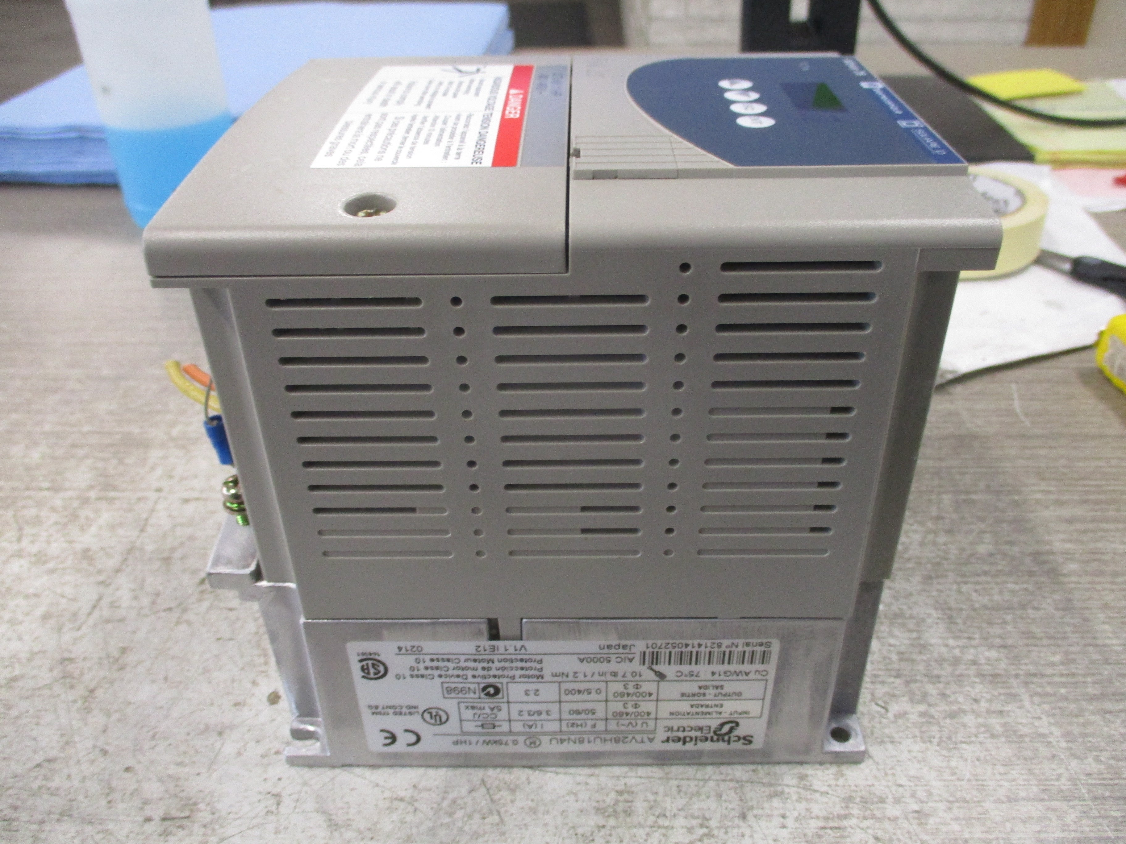Schneider Electric Altivar 28 AC Drive ATV28HU18N4U 1HP 3Ph