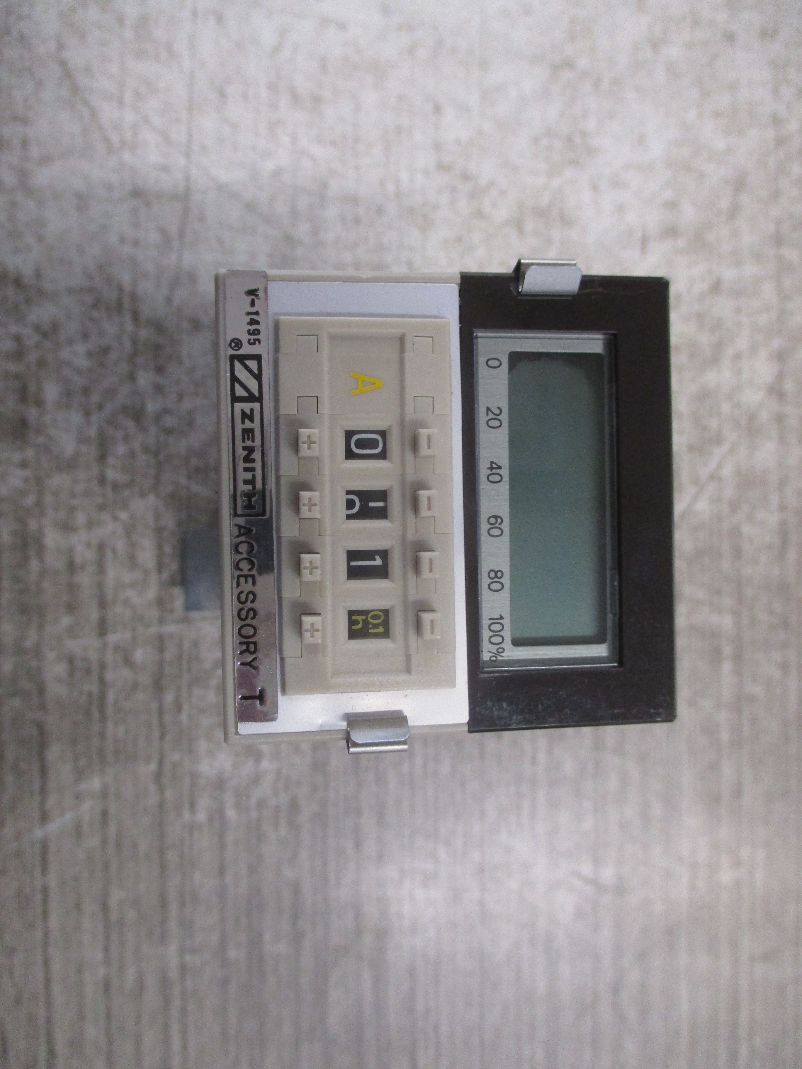 Zenith Timer OSA-A 100-120V 50/60HZ W/Base Used