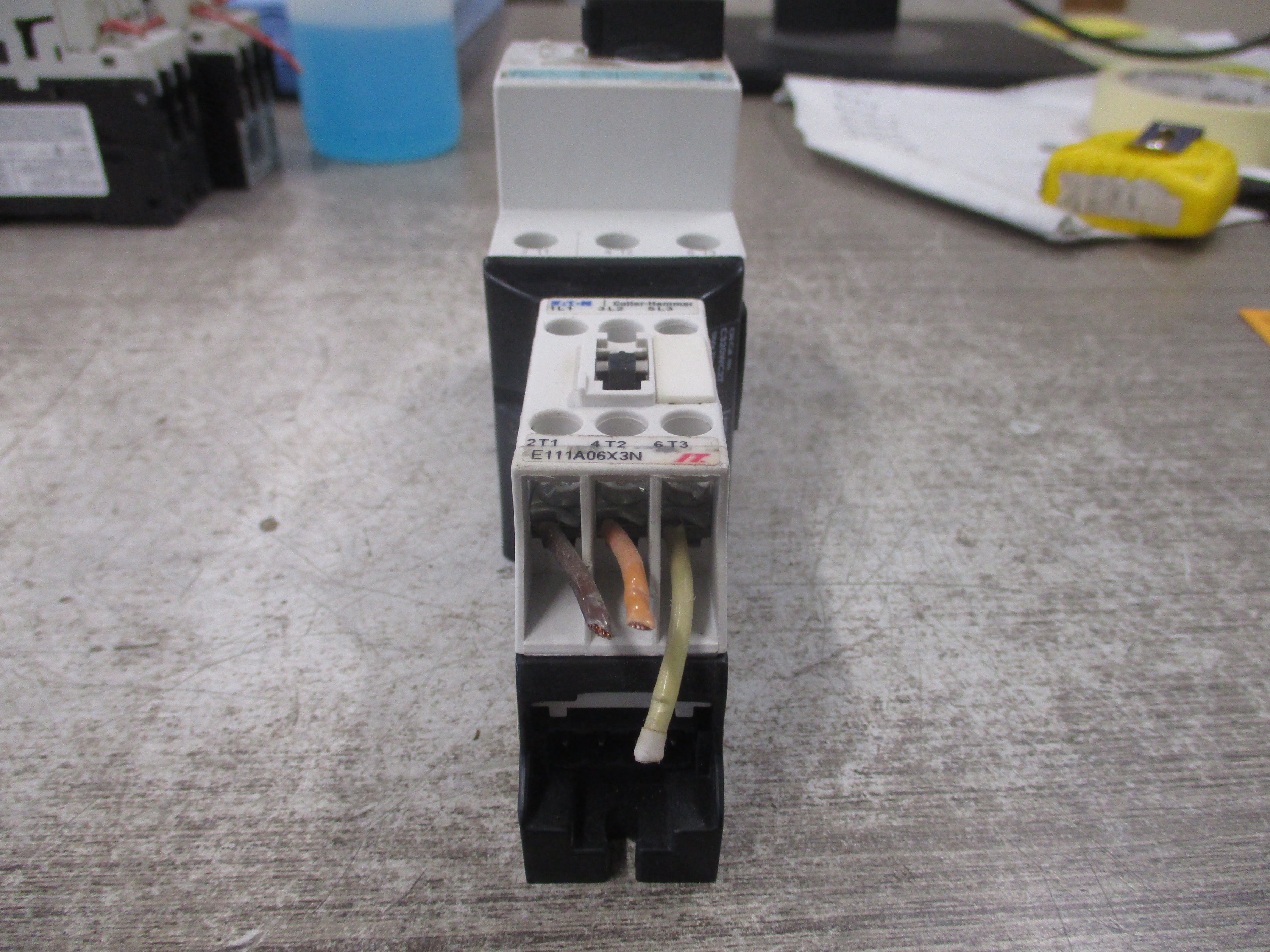 Eaton/Siemens Starter E111A06X3N/3RV1021-0JA10 Trip: 0.7-1.0A 24VDC Coil Used