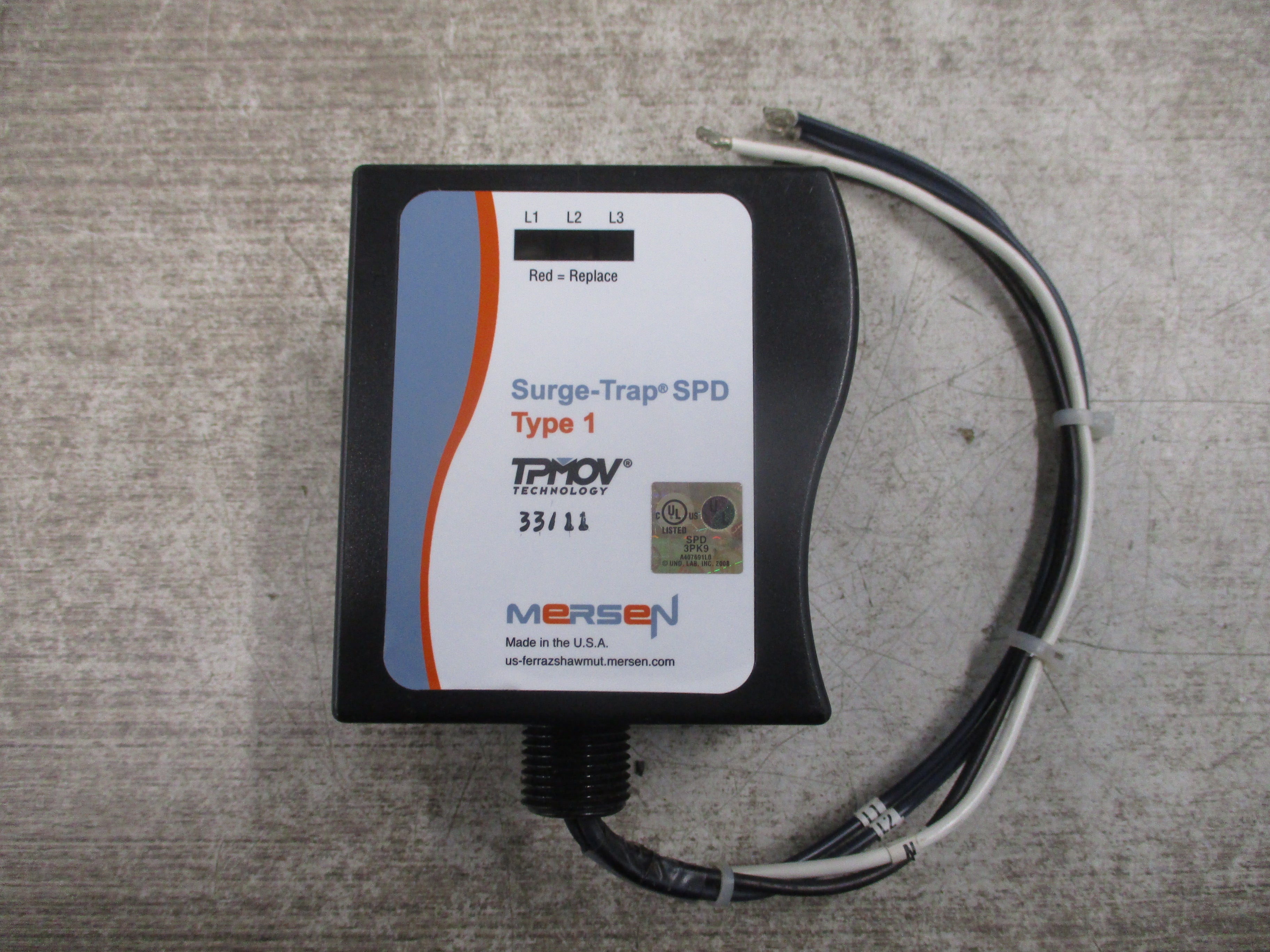 Mersoen Surge-Trap SPD STT22083PYG 120/208V 50/60Hz MCOV: 180V L-N , 360V L-L