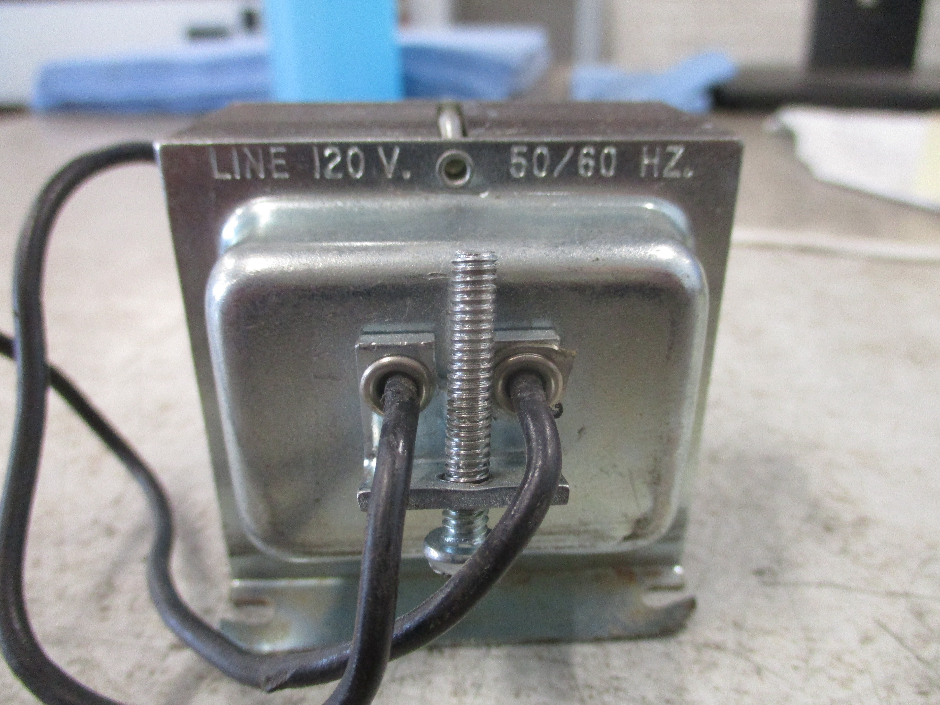 Edwards Transformer CS2490 Pri: 120V Sec: 16V Used