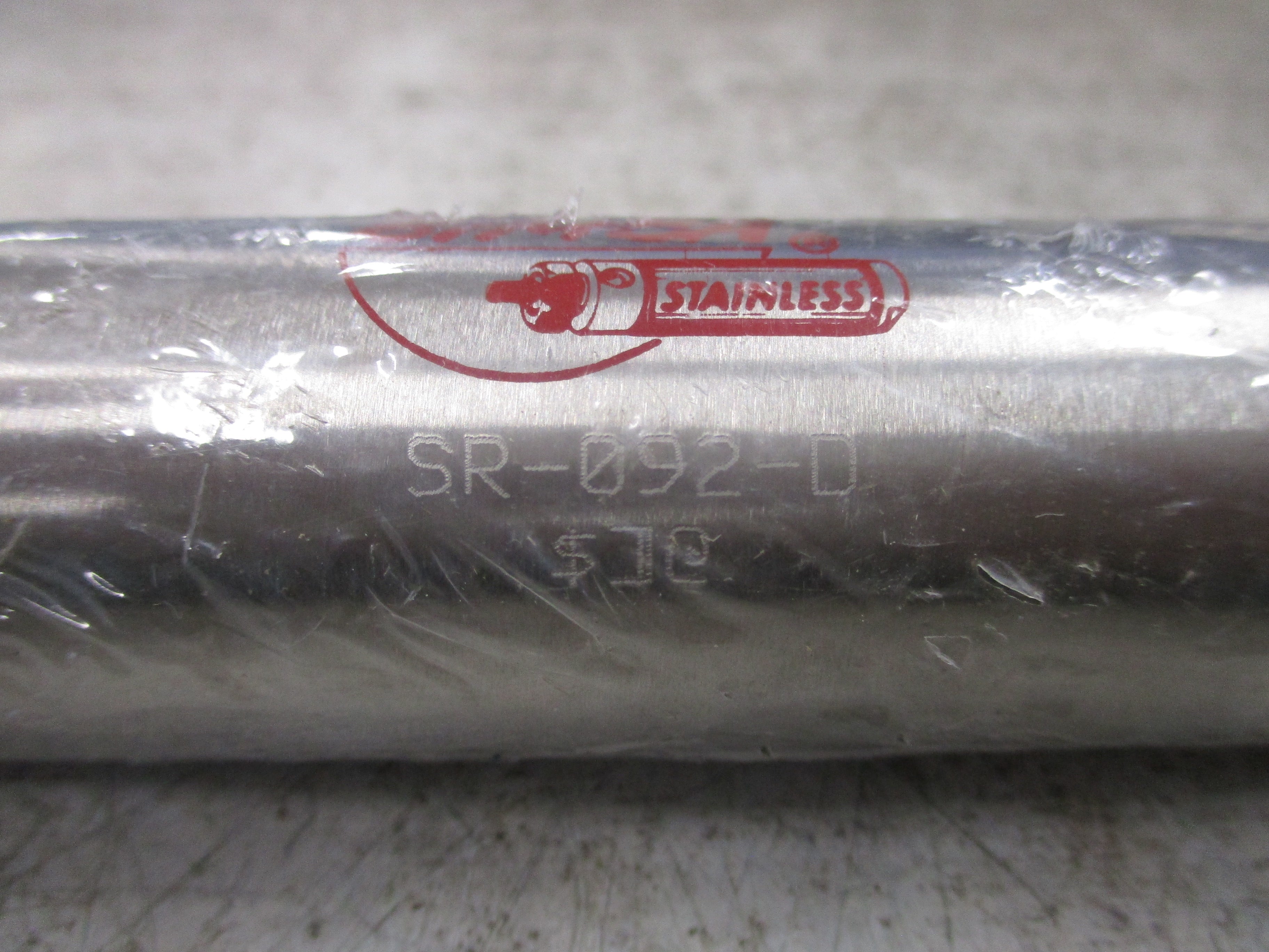 Bimba Stainless Steel Pneumatic Cylinder SR-092-D *No Box* New Surplus