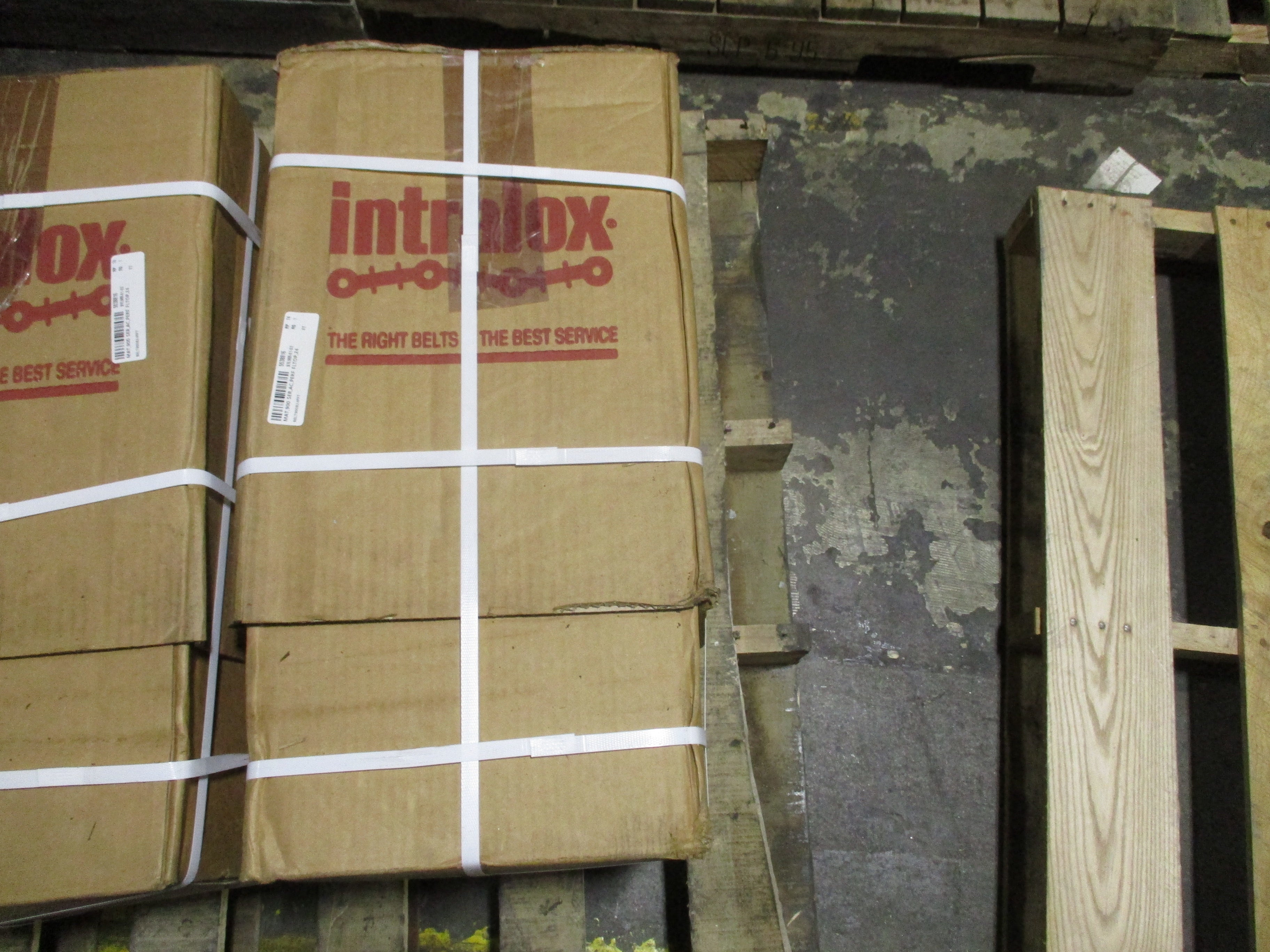 Intralox Series 900 Perforated Flat Top Belt 3603 Width: 24in Length: 50FT