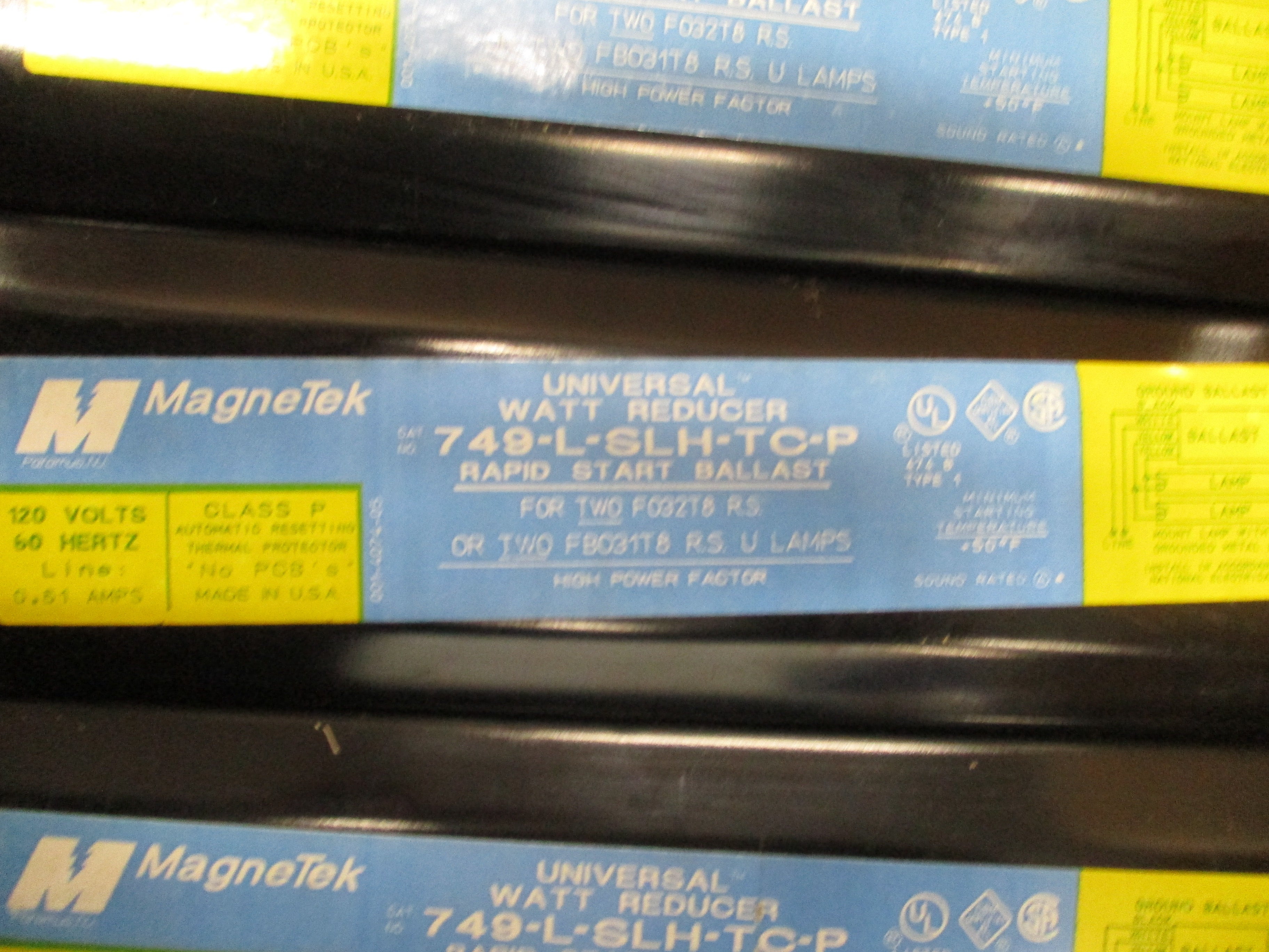 MagneTek Universal Watt Reducer Ballast 749-L-SLH-TC-P 120V 60Hz *Box of 10*