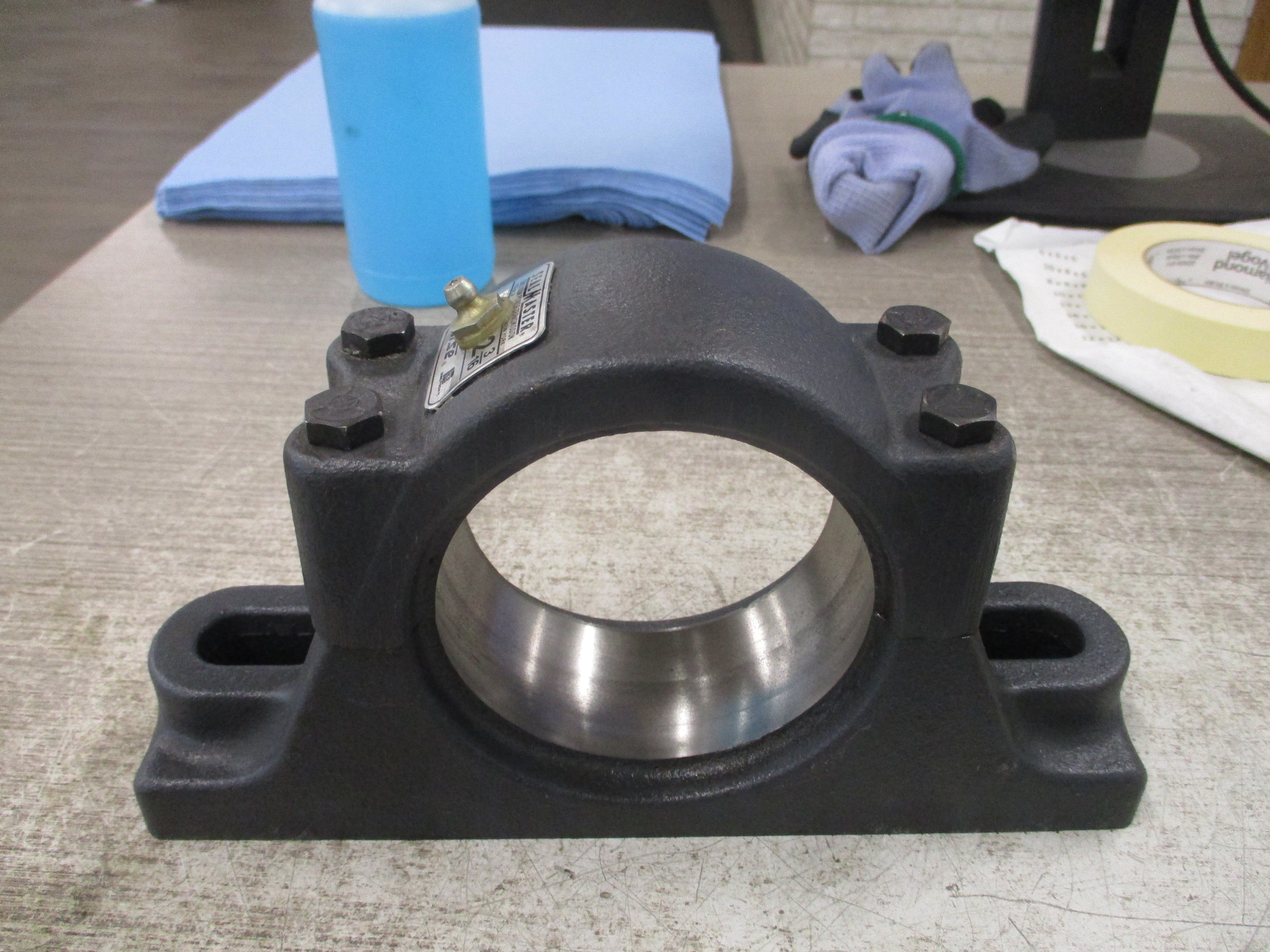 Emerson Morse Seal Master Pillow Block Bearing Housing RPB 203 C2 Size: 2 3/16