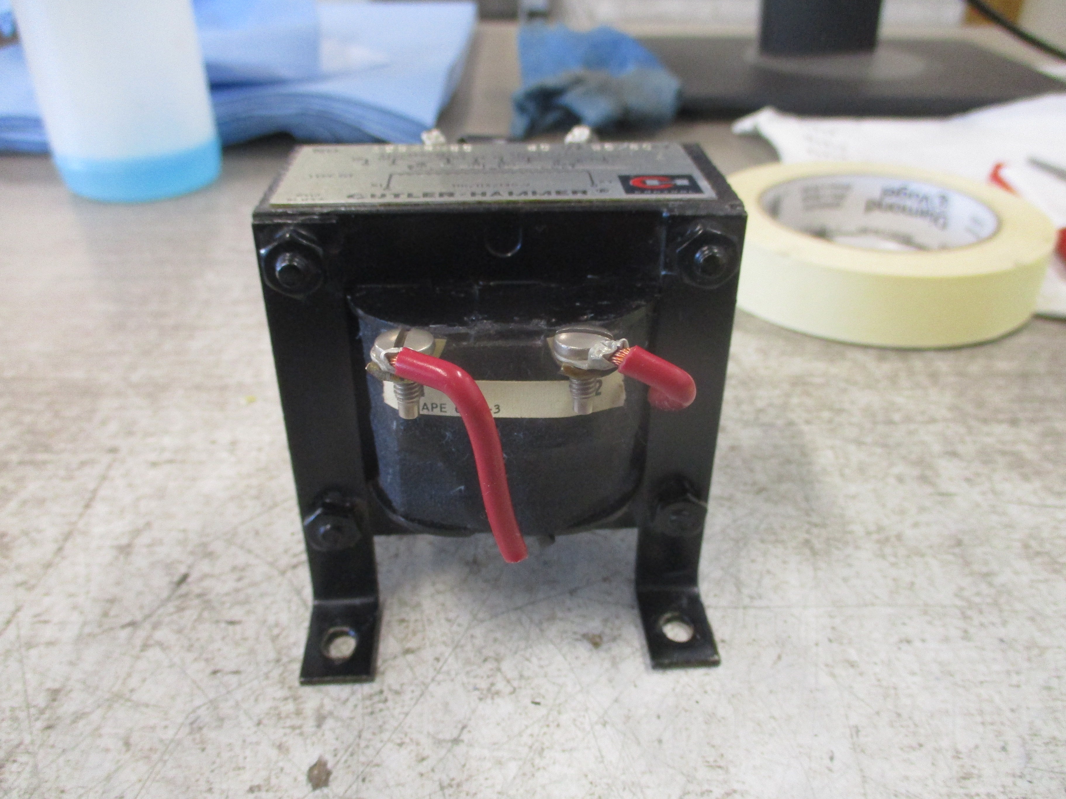 Cutler-Hammer Type GT Transformer 10942H6C 60VA Pri: 240/480V Sec: 120V 60Hz