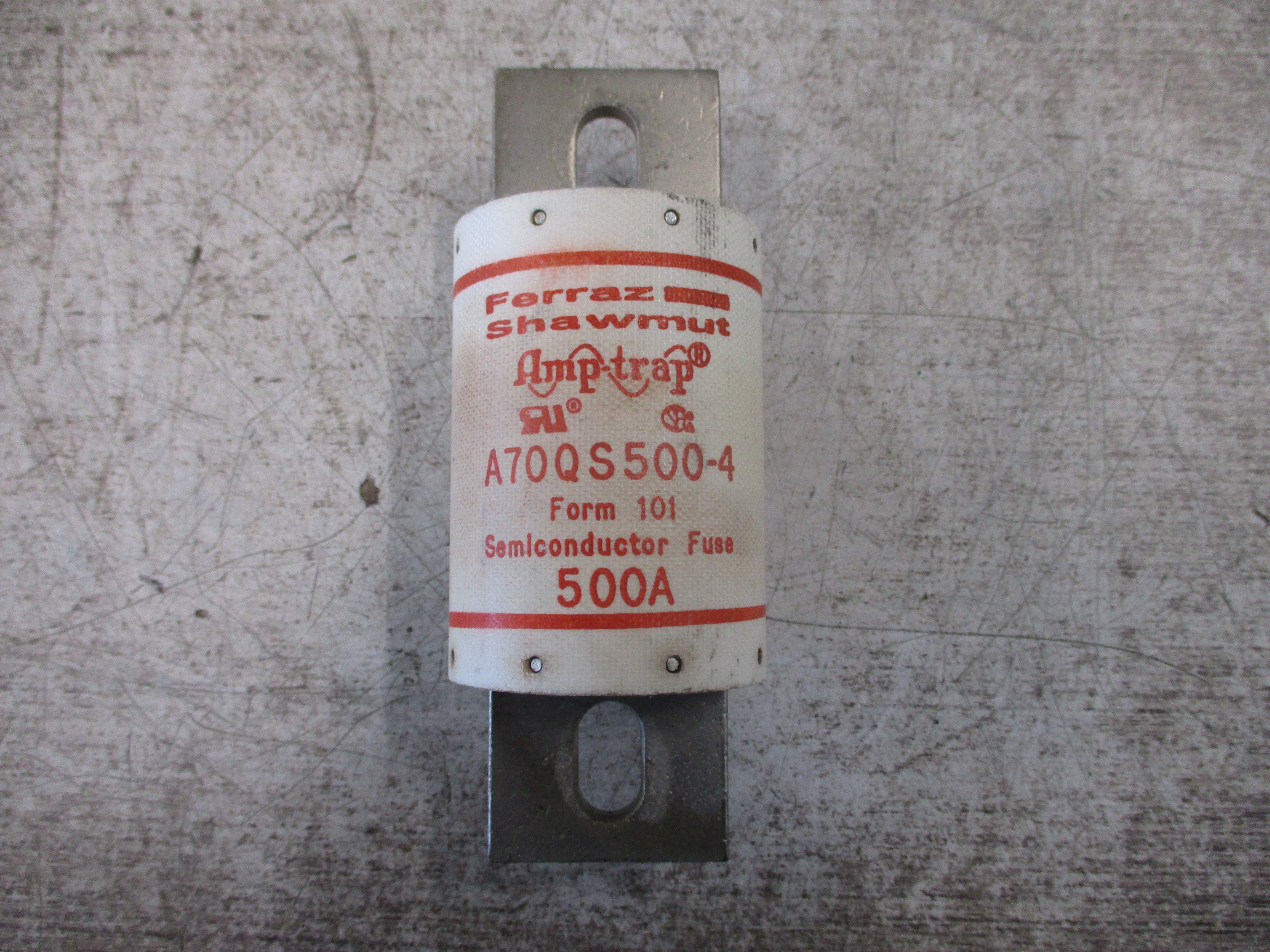 Ferraz Shawmut Amp-Trap Fuse A70QS500-4 500A 700V Used