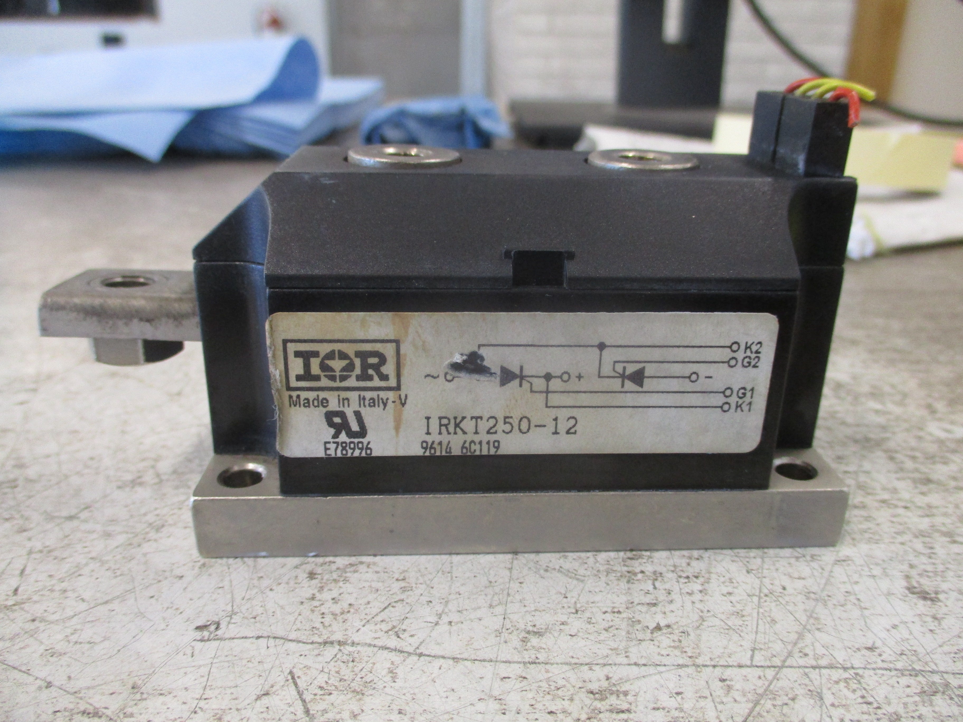 International Rectifier SCR Module IRKT250-12 Used