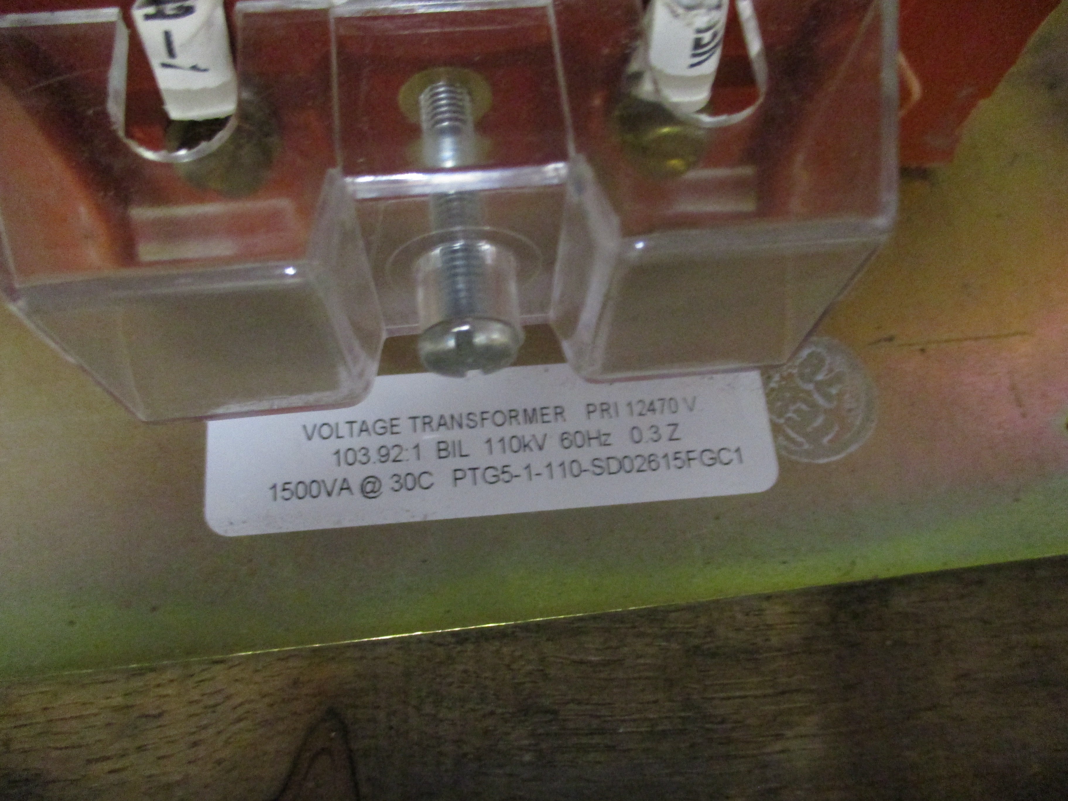 Instrument Transformers Voltage Transformer PTG5-1-110-SD02615FGC1 1.5KVA