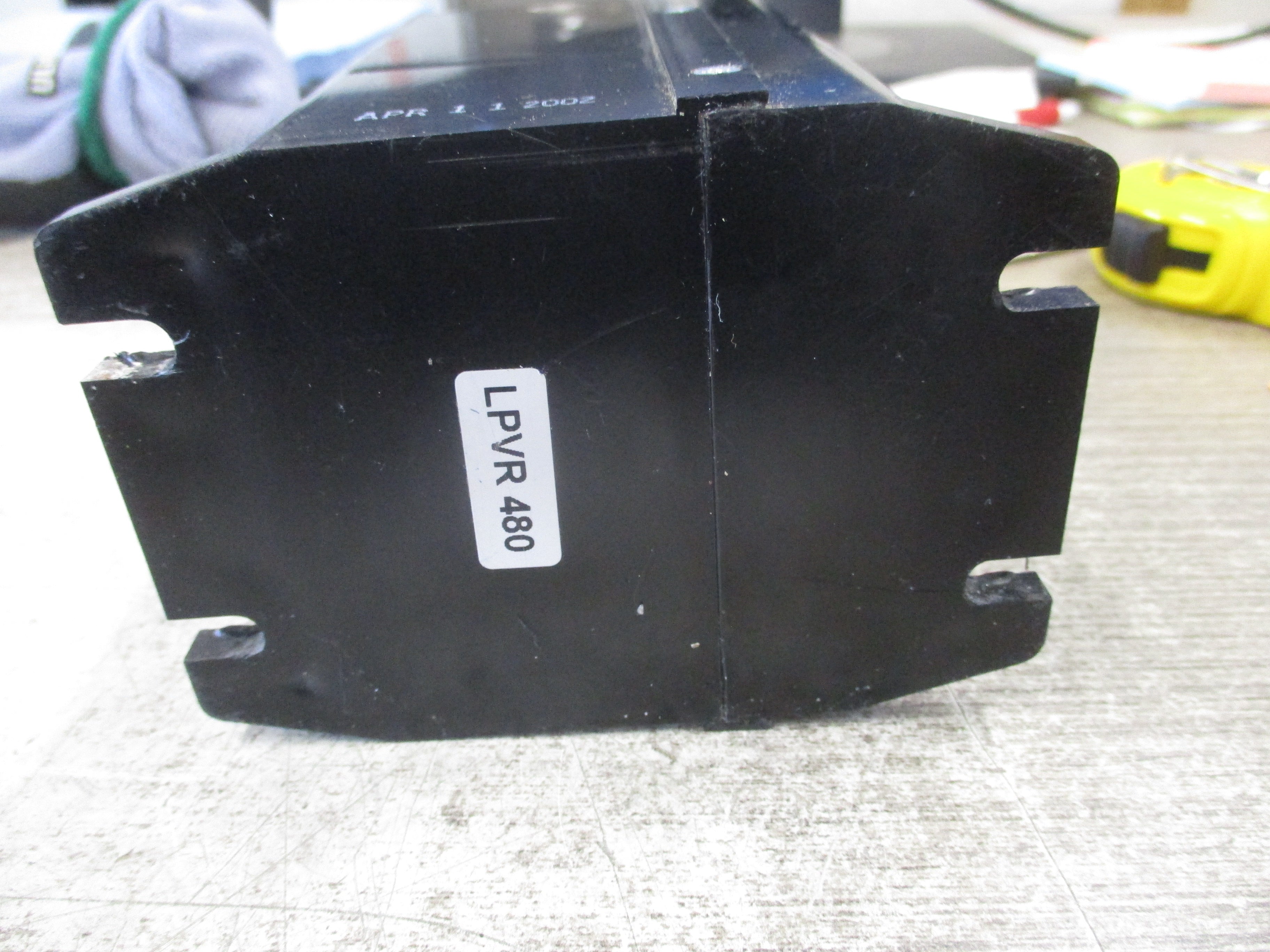 Instrument Transformers Phase Voltage Monitor LPVR-480 360-500V 3Ph 60Hz Used