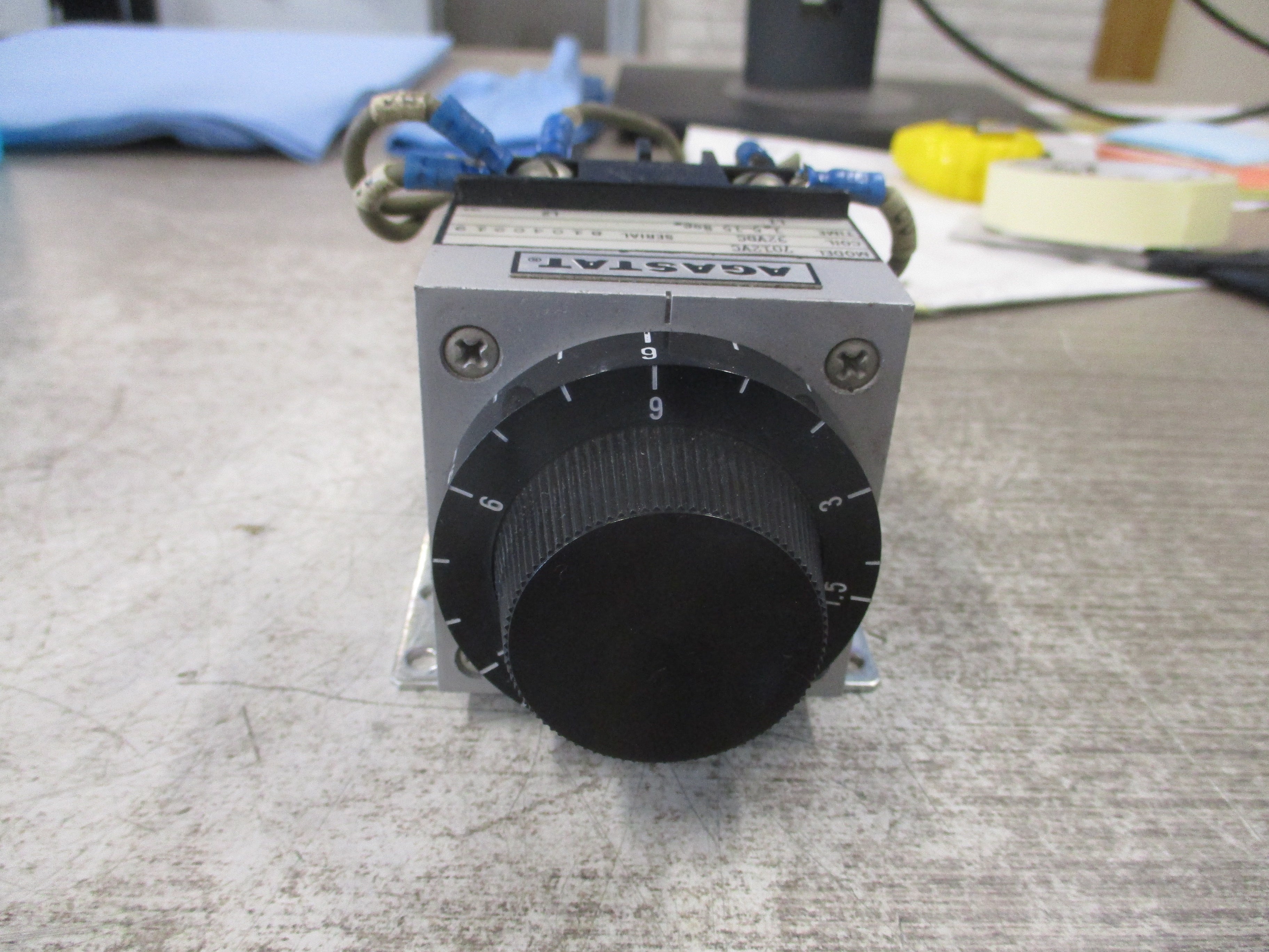 Agastat Timer 7012VC 32VDC Coil Time: 105-15 sec. Used