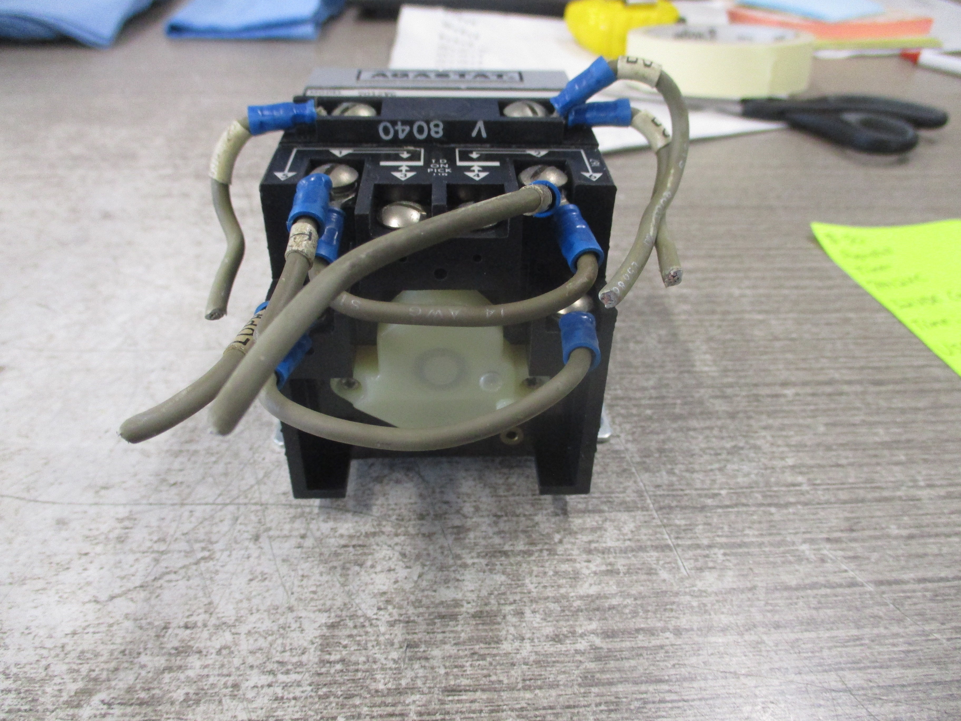 Agastat Timer 7012VC 32VDC Coil Time: 105-15 sec. Used