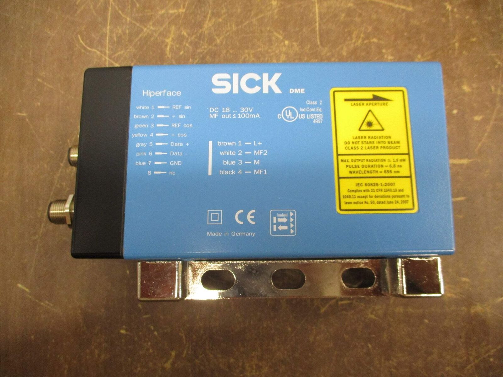 Sick Laser Distance Sensor DME5000-217 *Includes Manual & Software* New Surplus