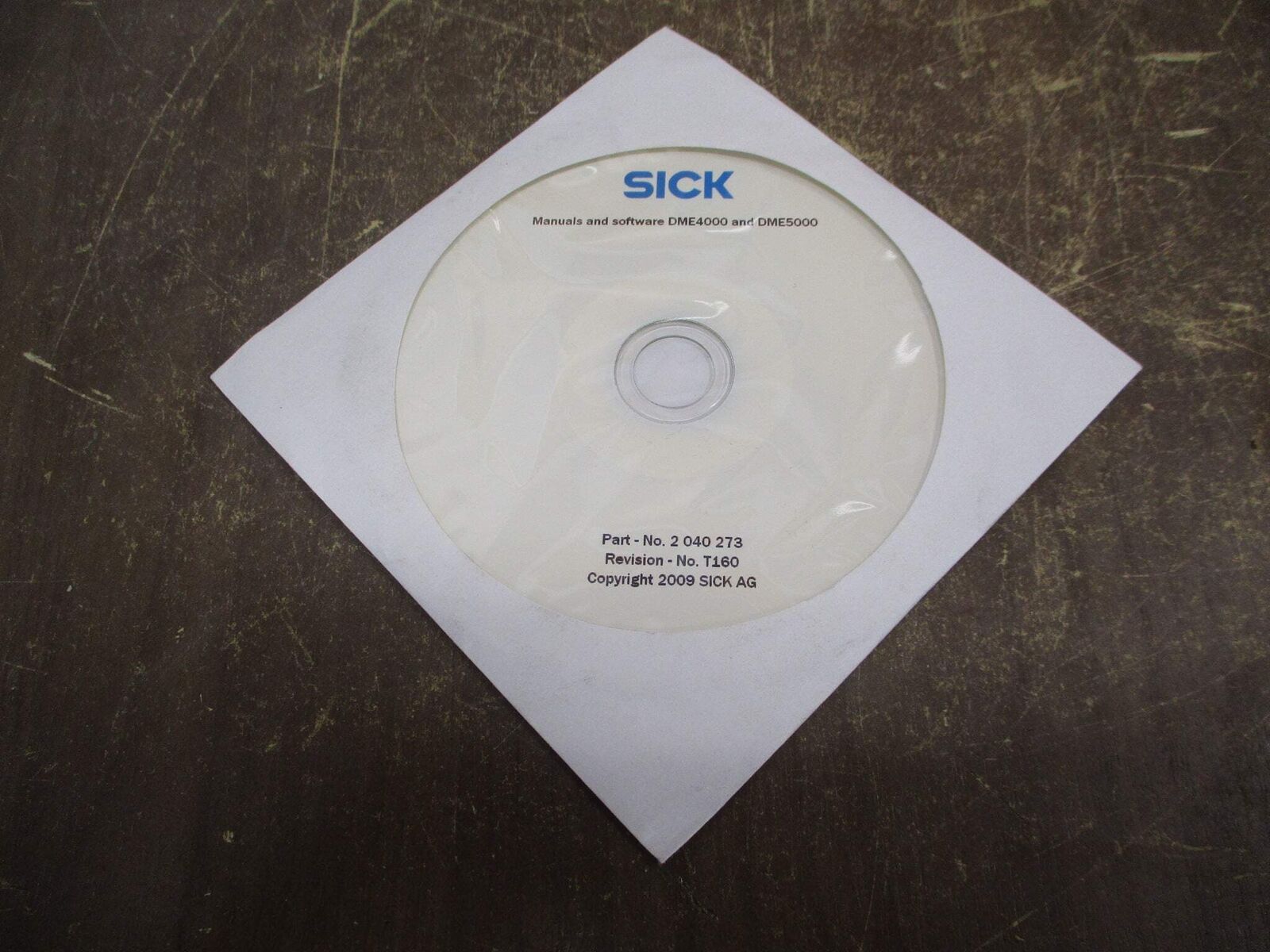Sick Laser Distance Sensor DME5000-217 *Includes Manual & Software* New Surplus