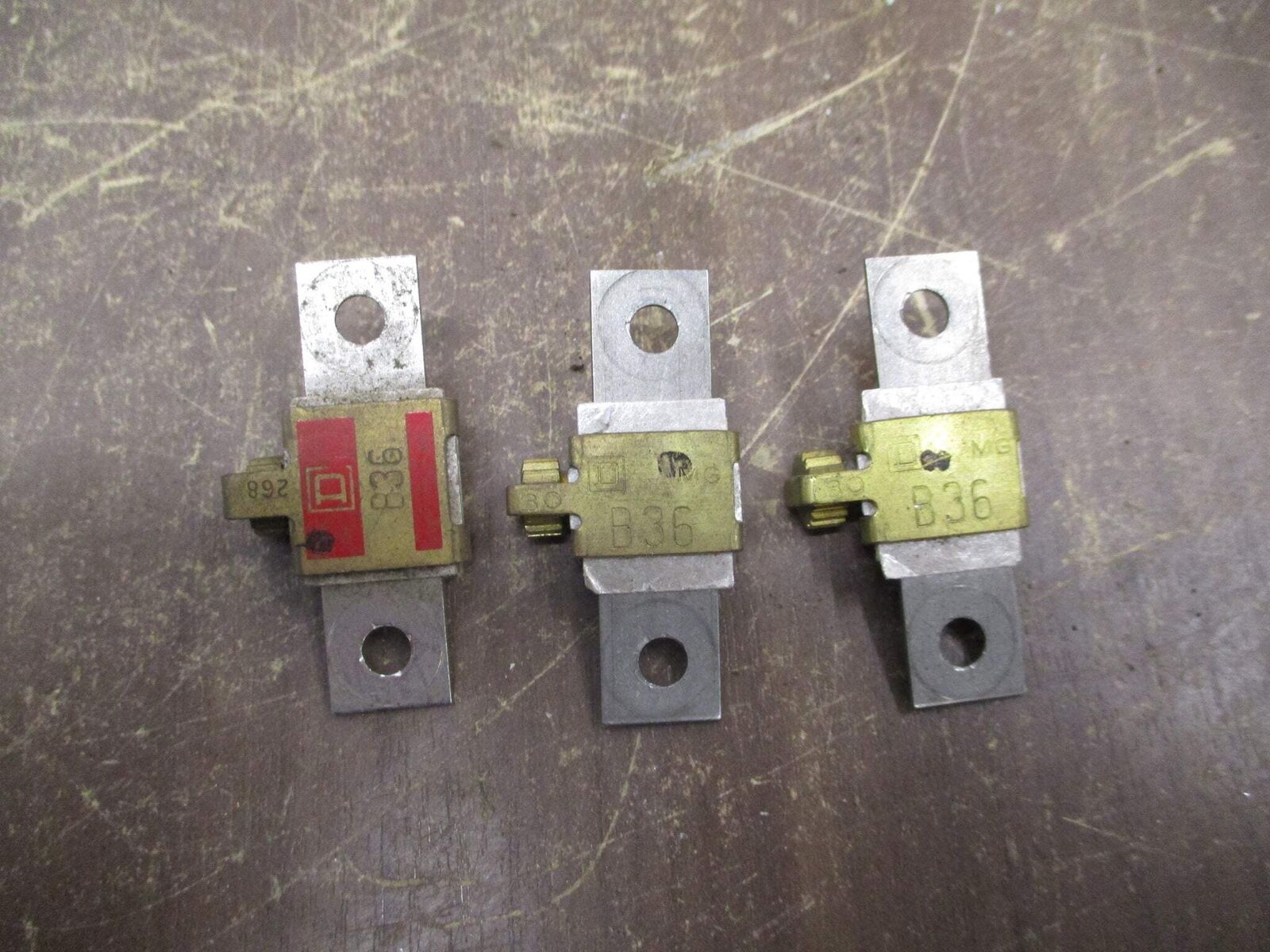 Square D Heaters B36 *Lot of 3* Used