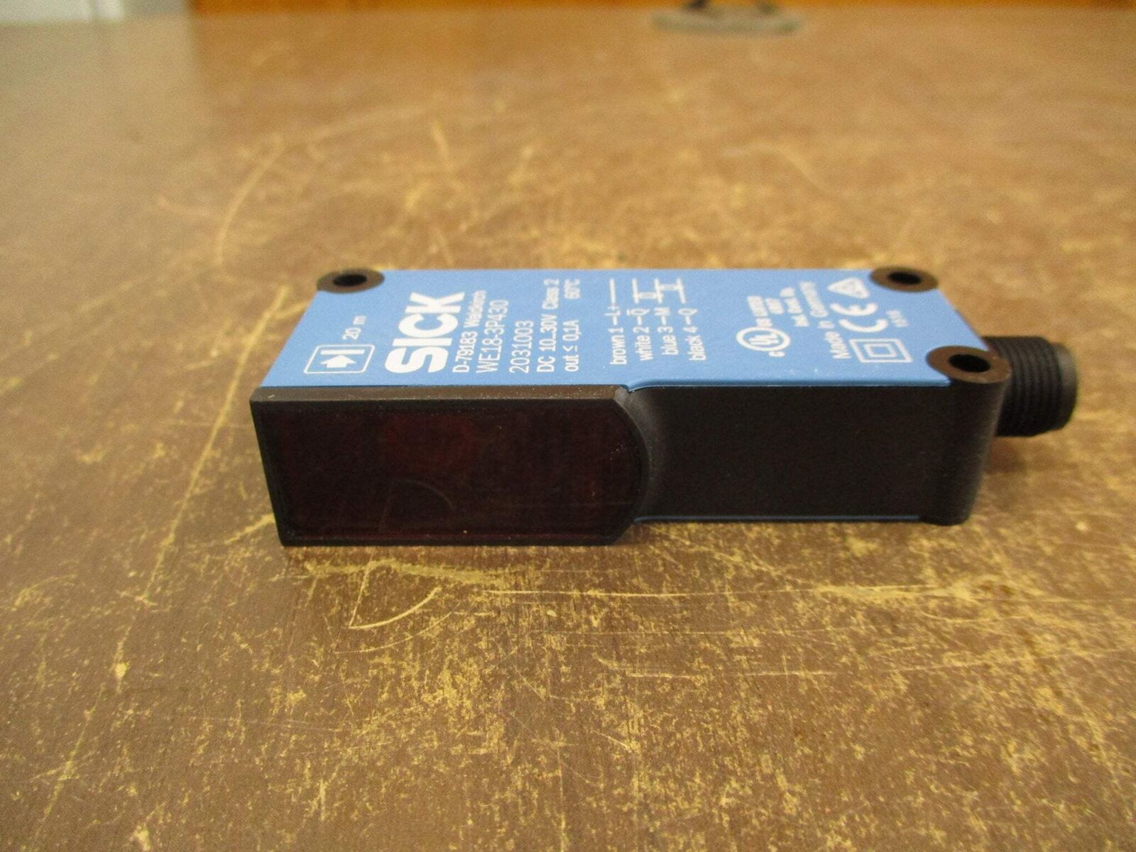 SICK Photoelectric Sensor WS/WE18-3P430 New Surplus