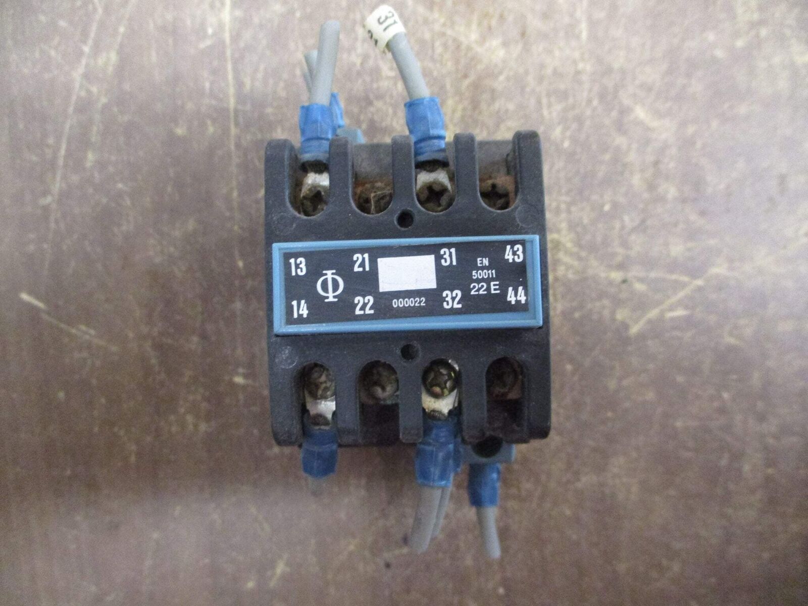 Kraus & Naimer Contactor S9 120V Coil 16A 600V Used