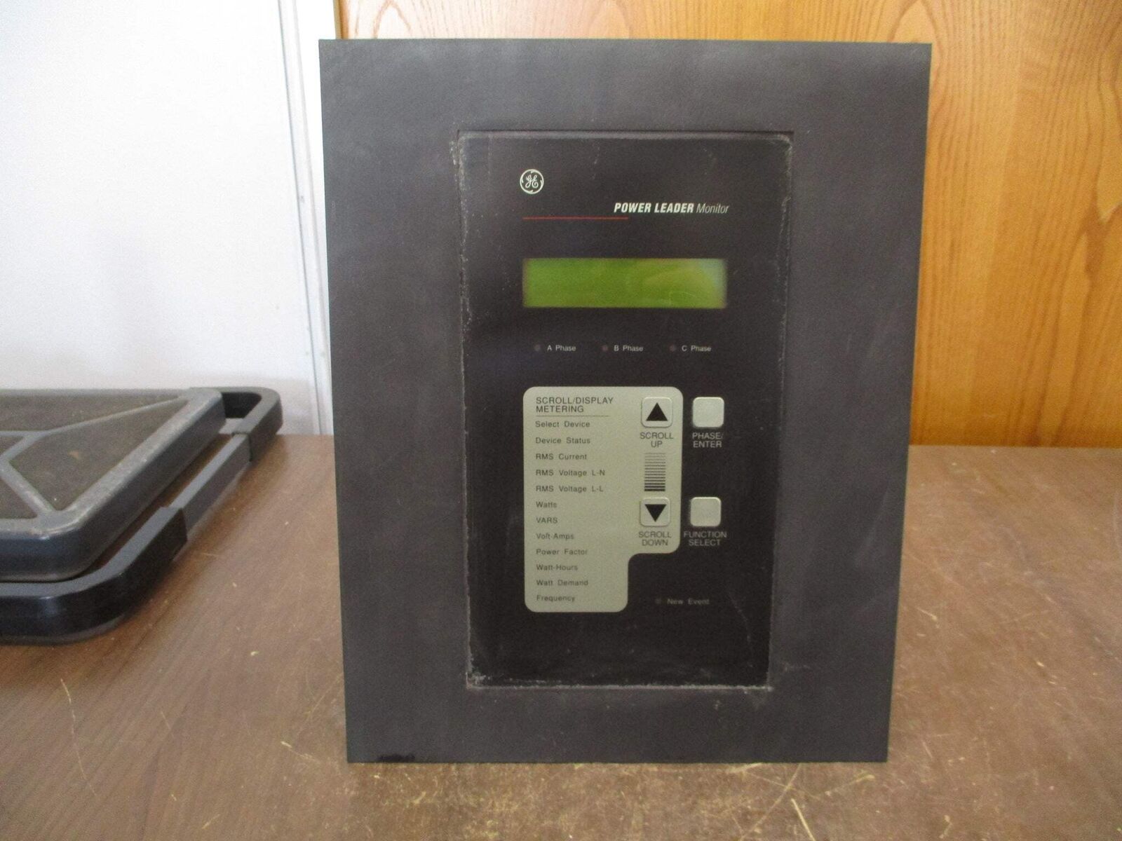 GE Power Leader Monitor TMONG01 90-250VAC 100-250VDC Used